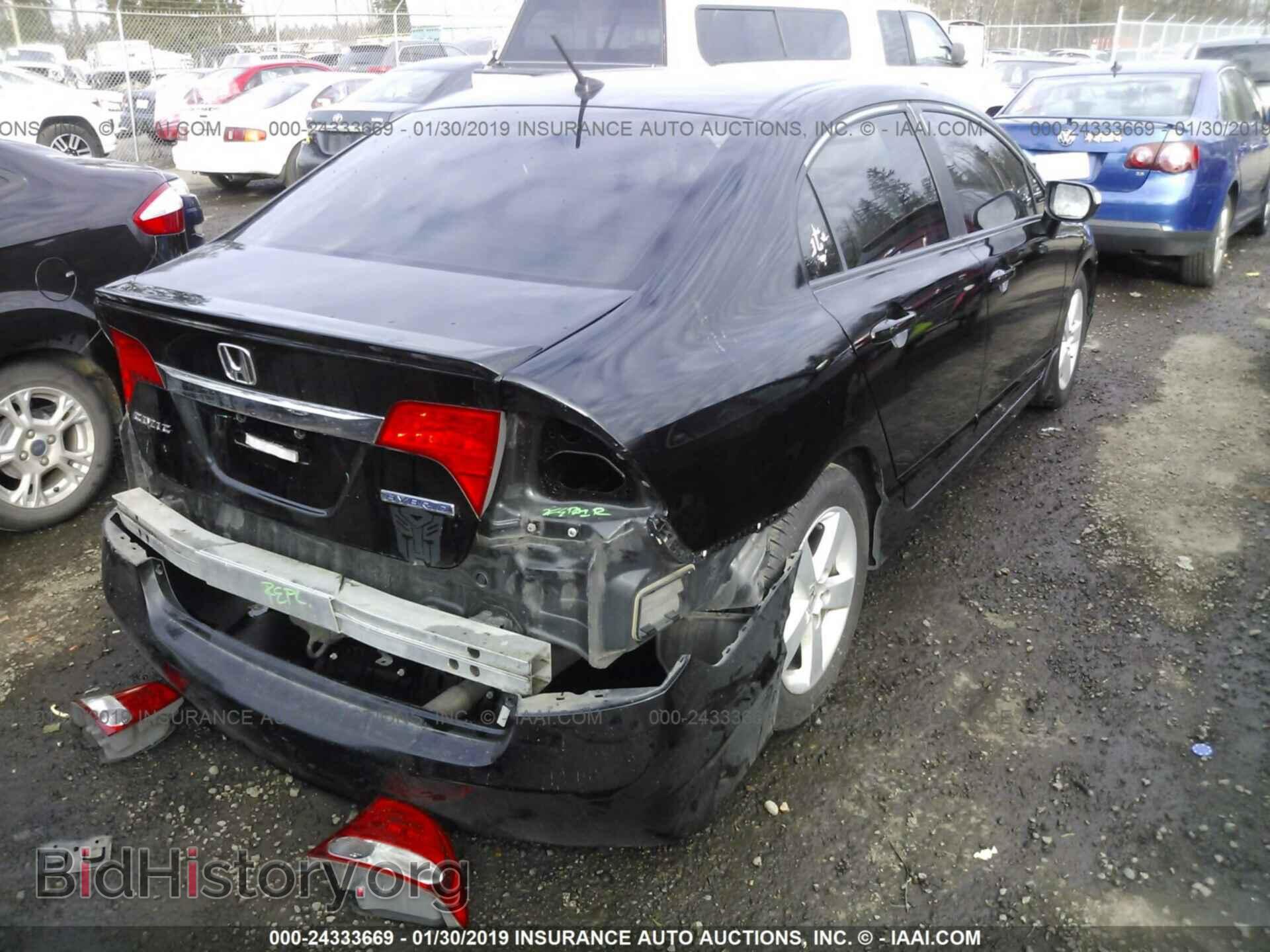 2011 HONDA CIVIC - VIN: JHMFA3F24BS000607 - Фото 4