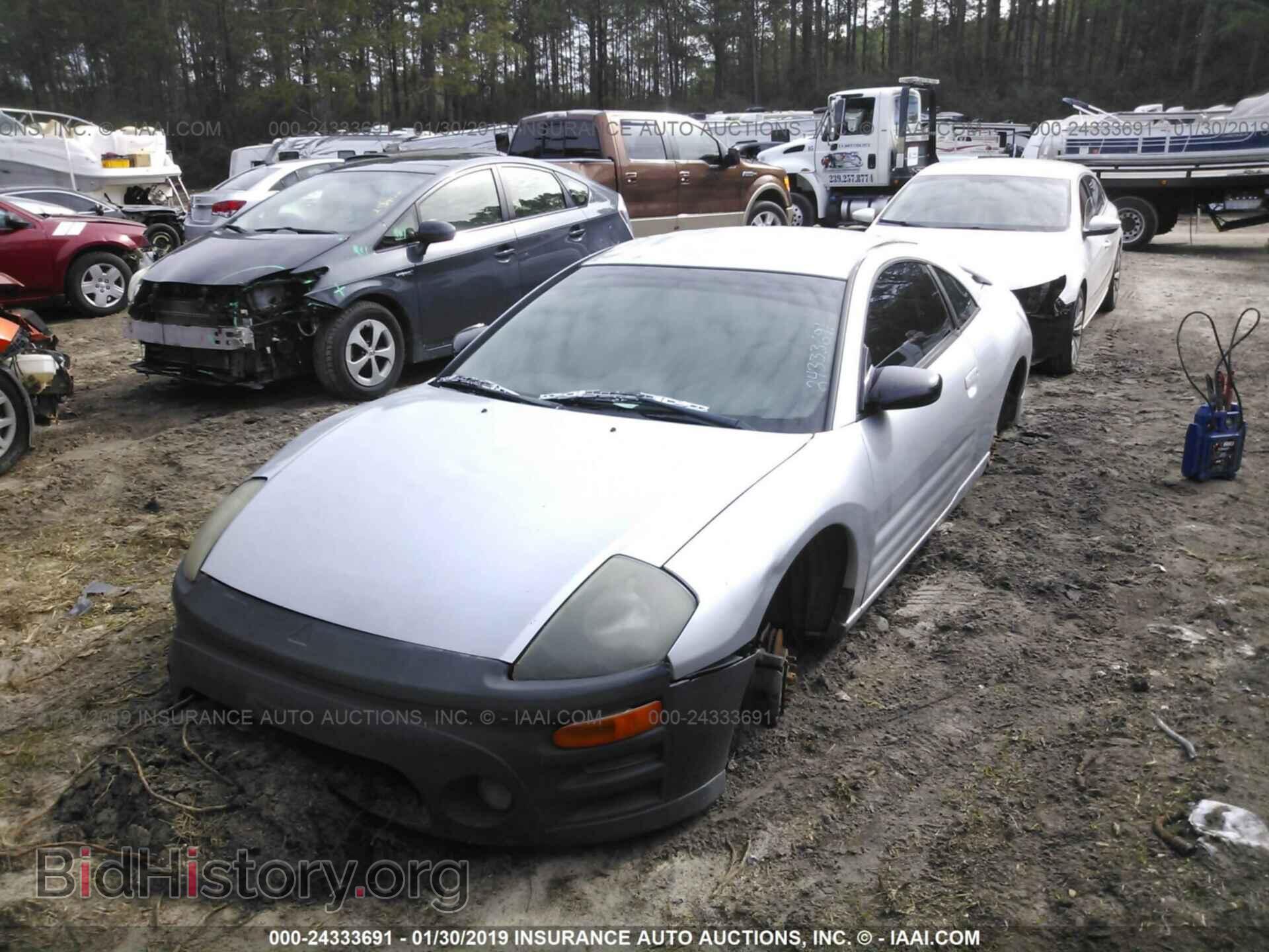 2000 MITSUBISHI ECLIPSE - VIN: 4A3AC44G5YE132743 - Фото 2
