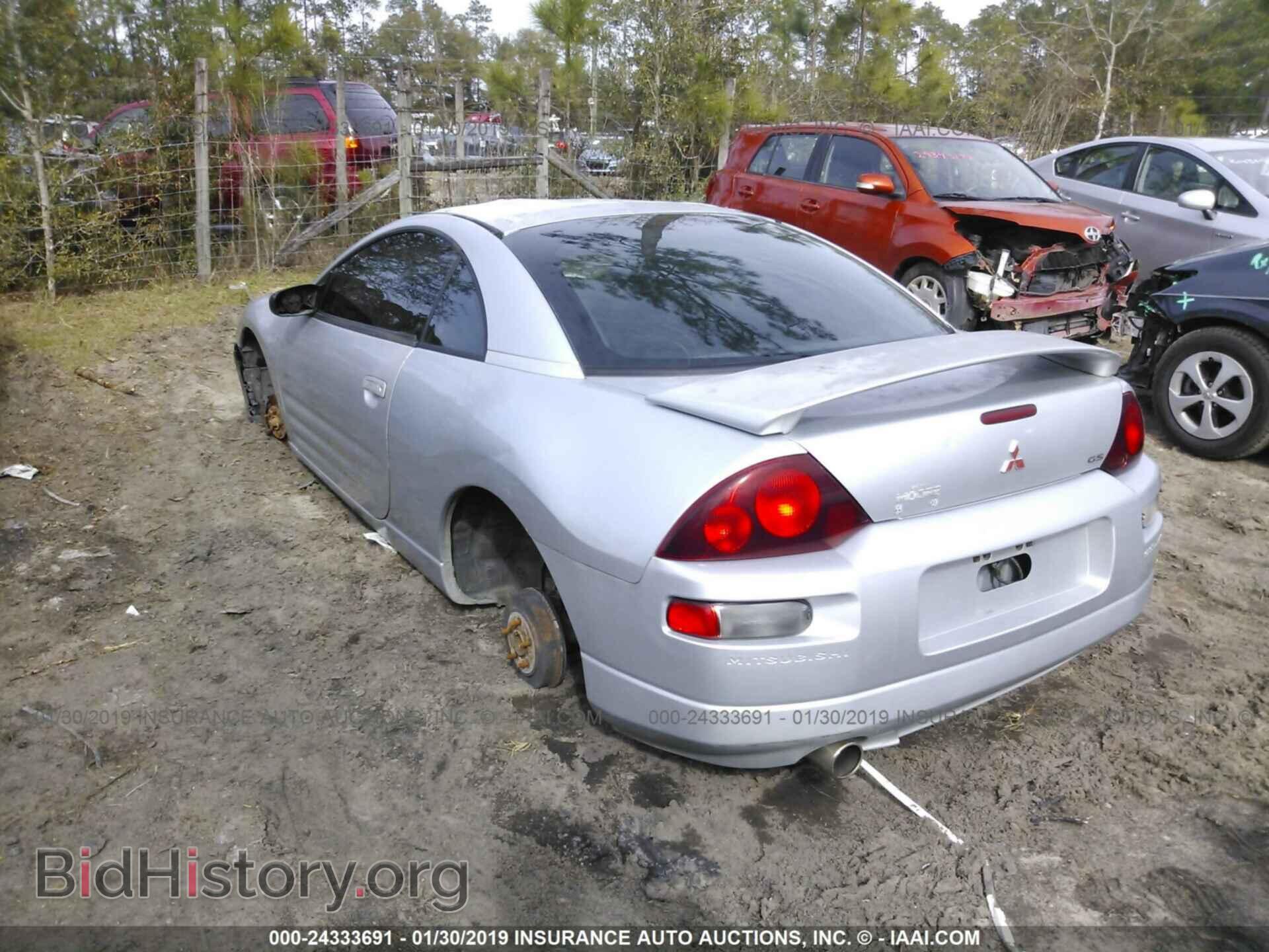 2000 MITSUBISHI ECLIPSE - VIN: 4A3AC44G5YE132743 - Фото 3