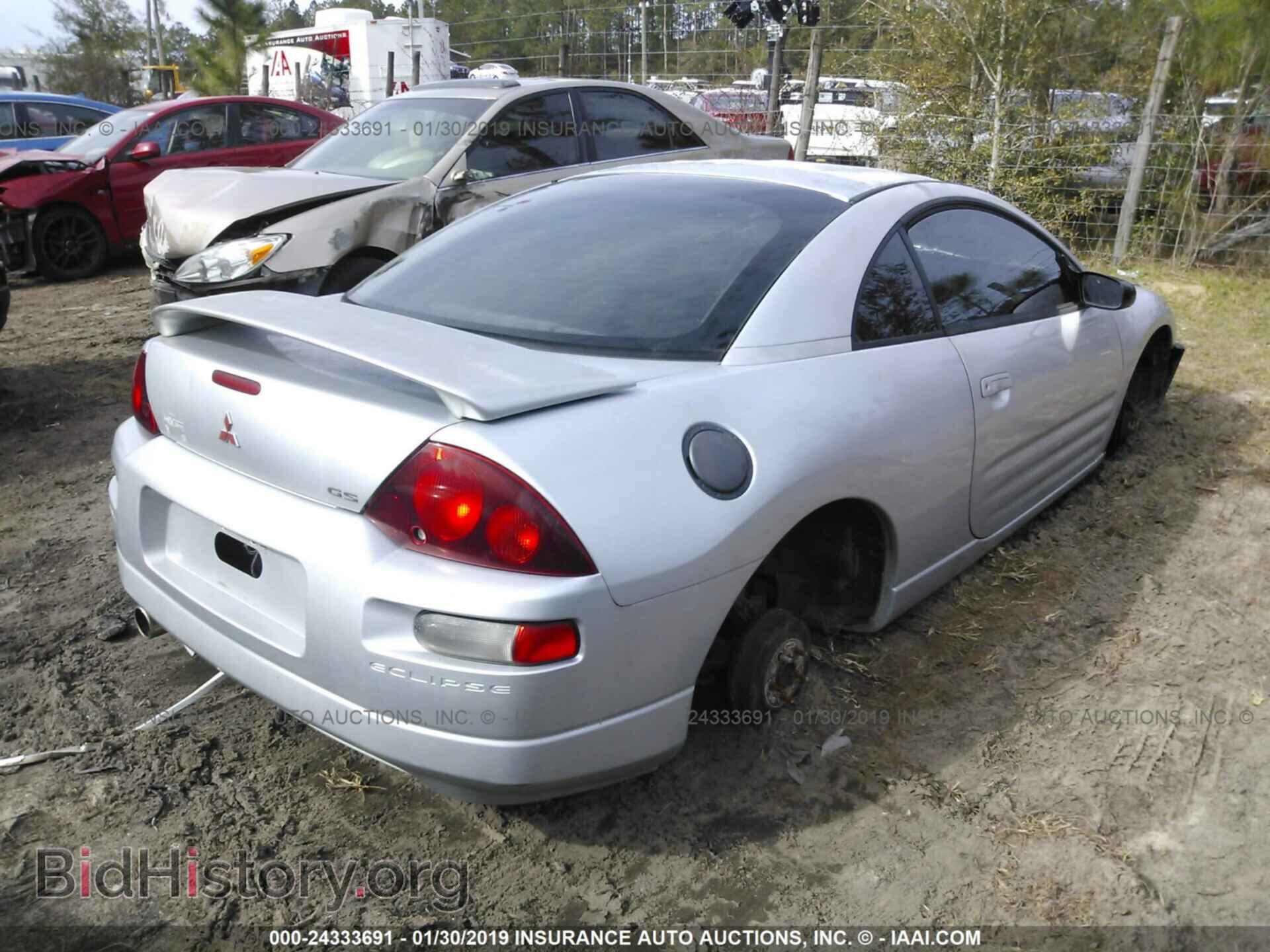 2000 MITSUBISHI ECLIPSE - VIN: 4A3AC44G5YE132743 - Фото 4