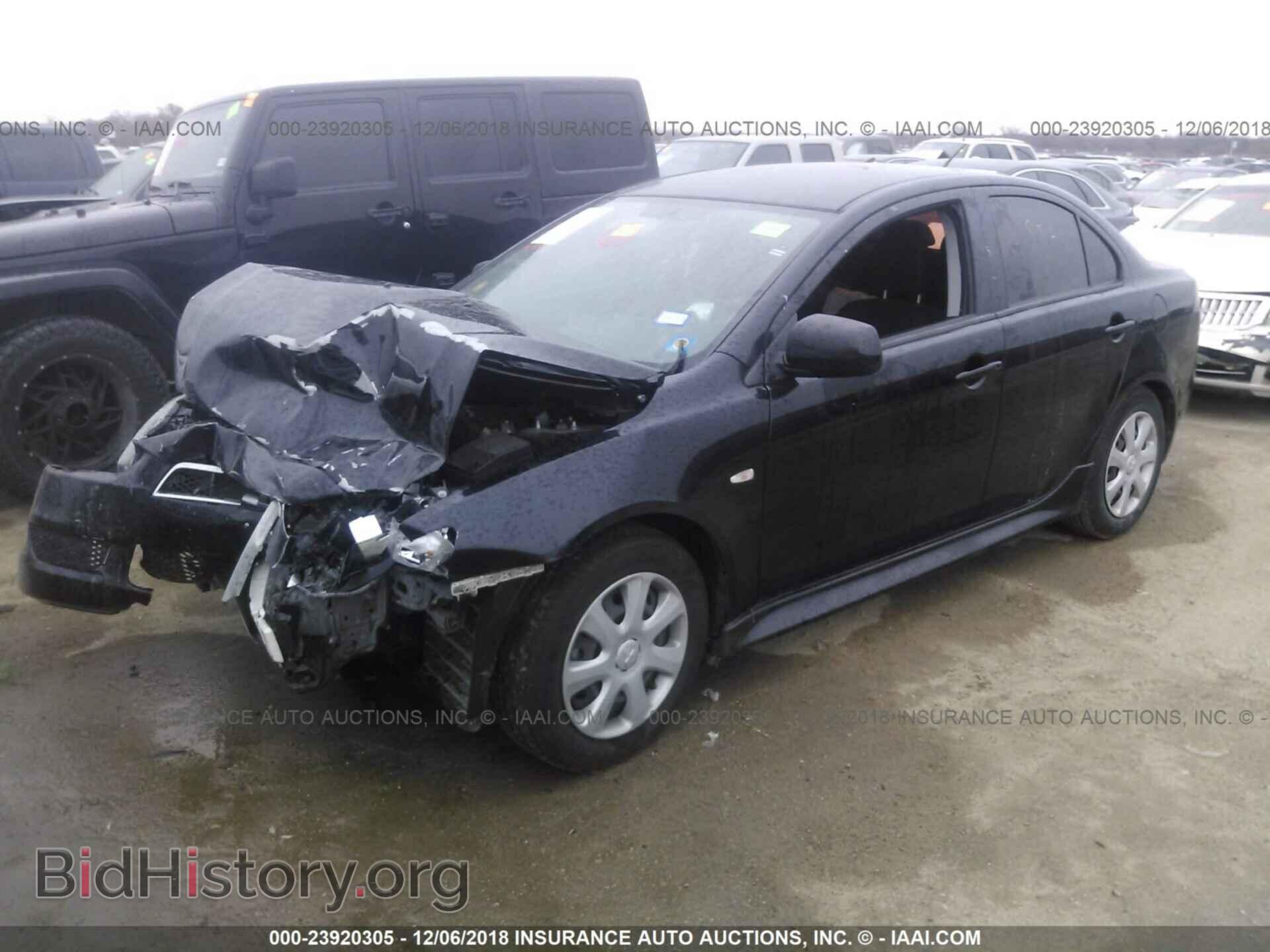 2014 MITSUBISHI LANCER - VIN: JA32U2FUXEU018328 - Фото 2