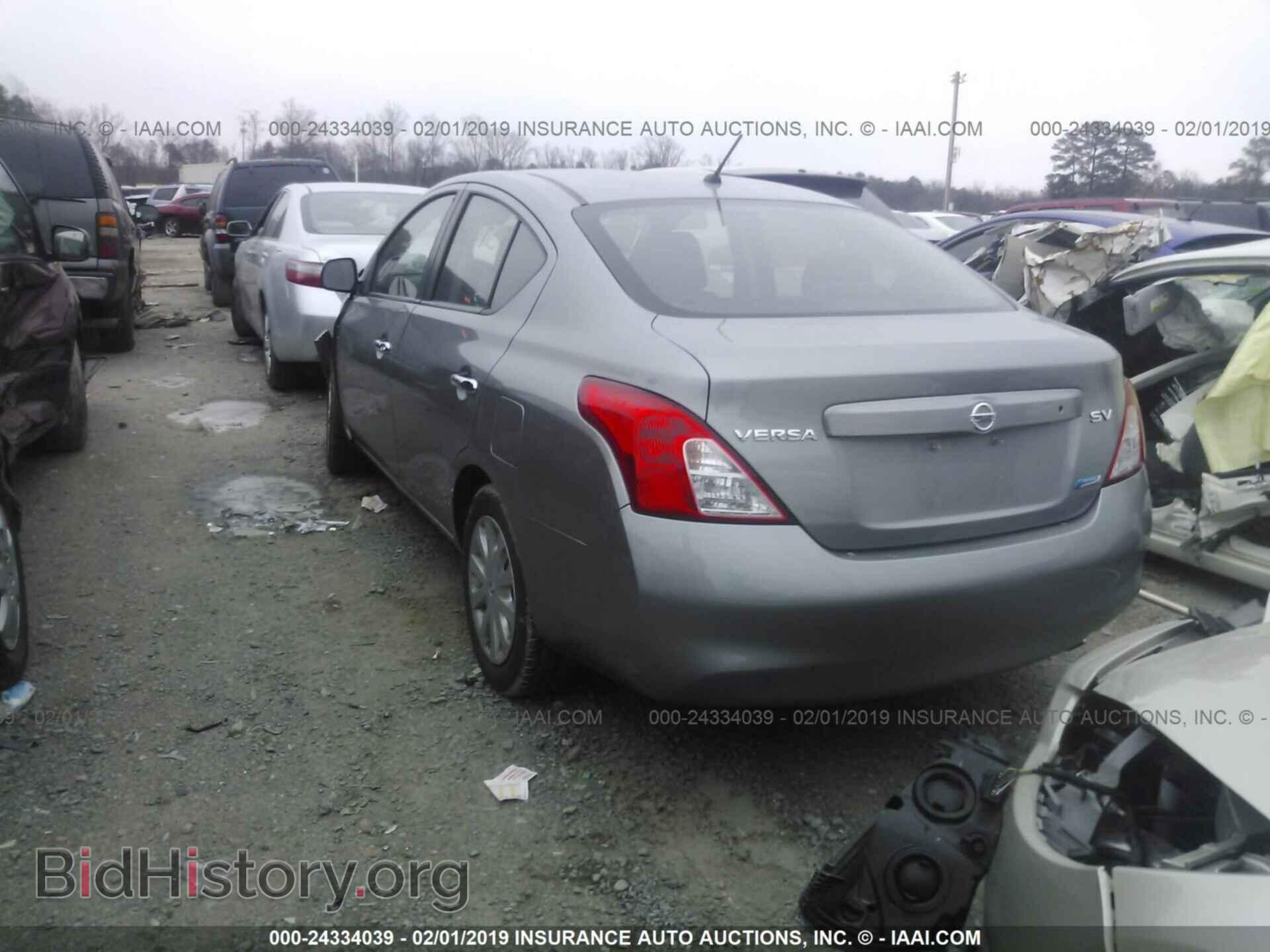 2012 NISSAN VERSA - VIN: 3N1CN7AP3CL801048 - Фото 3