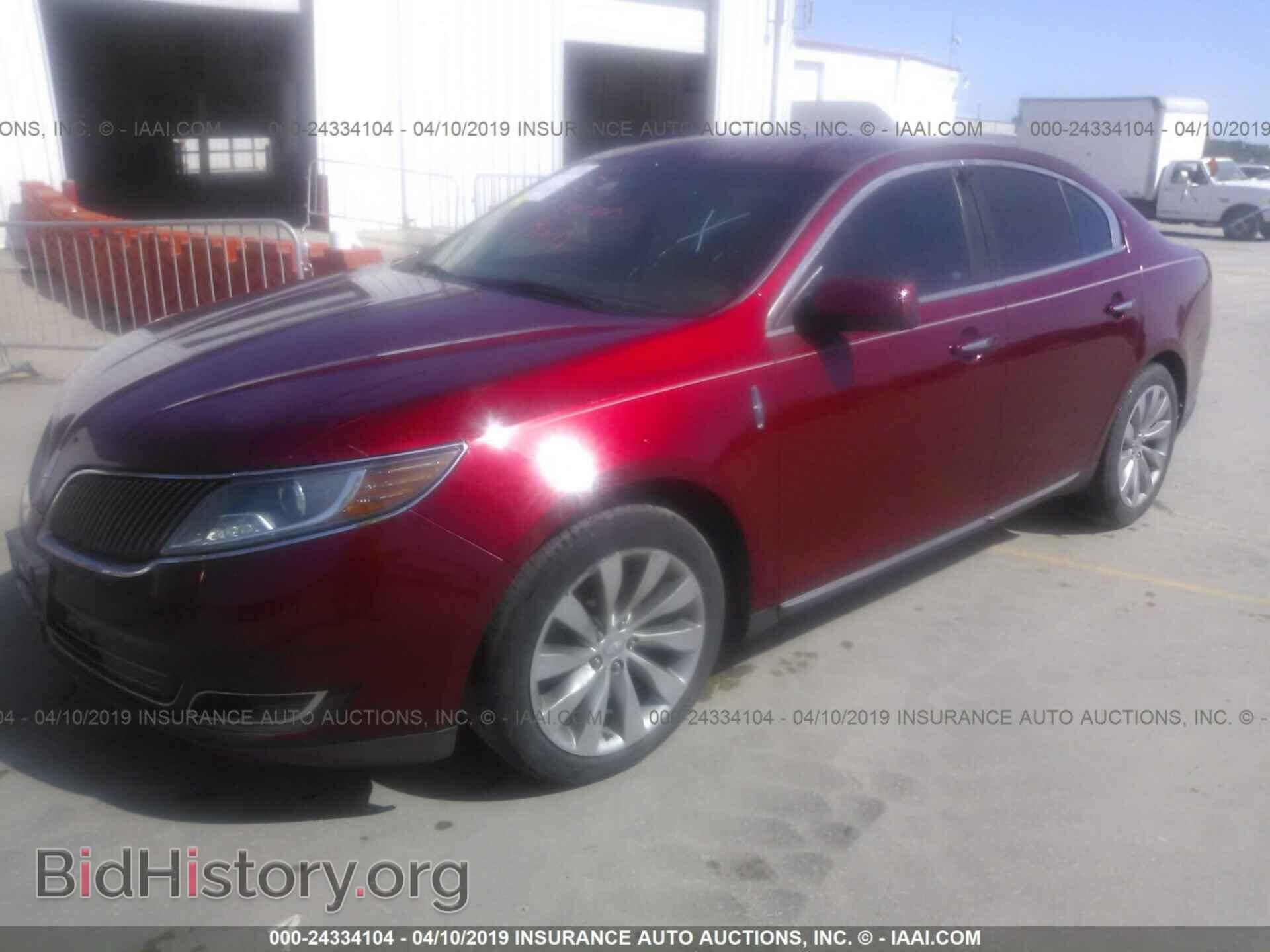 2014 LINCOLN MKS - VIN: 1LNHL9DK0EG610033 - Фото 2