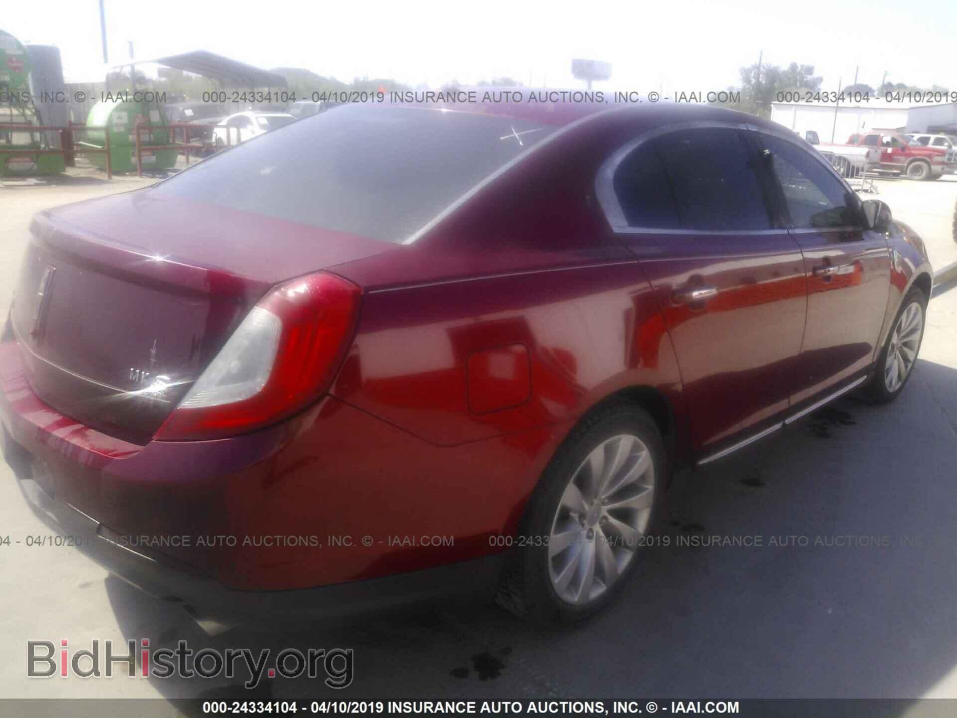 2014 LINCOLN MKS - VIN: 1LNHL9DK0EG610033 - Фото 4