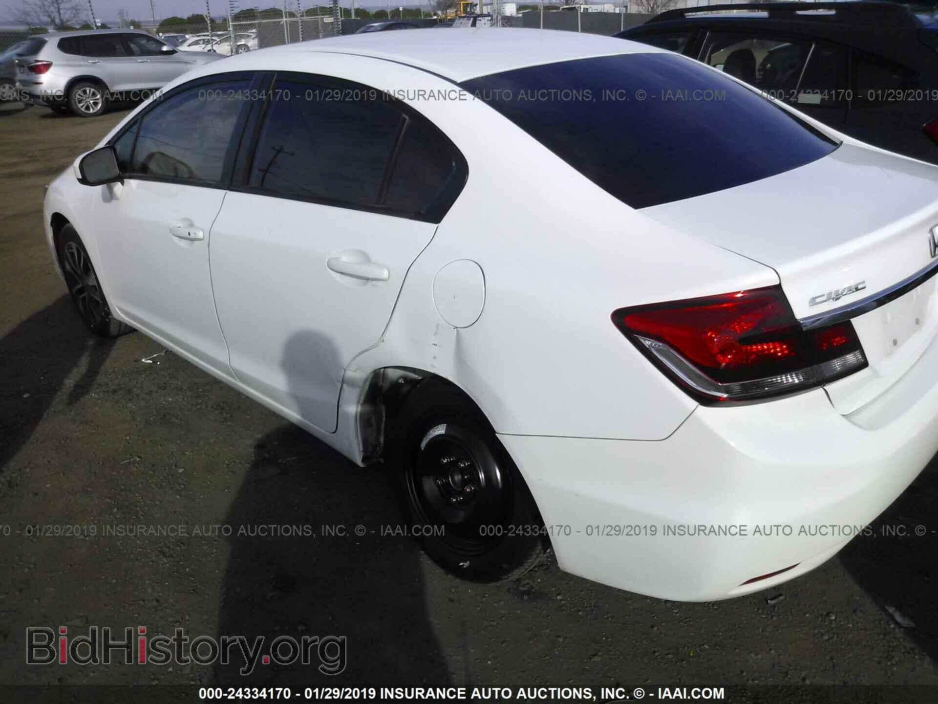 2014 HONDA CIVIC - VIN: 19XFB2F80EE258658 - Фото 3