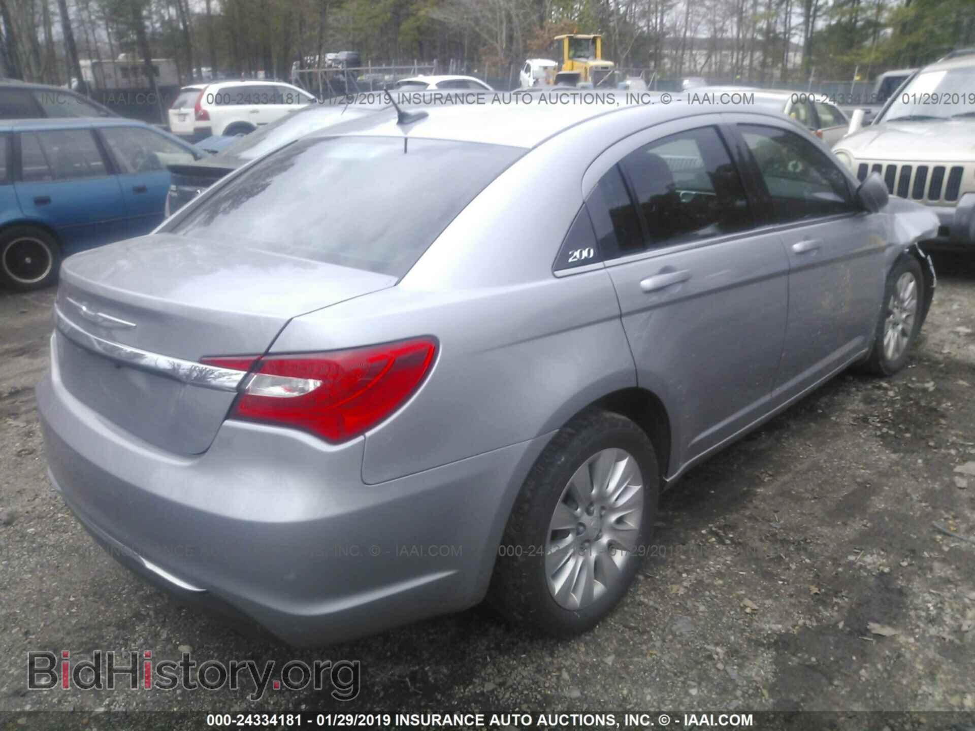2014 CHRYSLER 200 - VIN: 1C3CCBAB6EN195214 - Фото 4