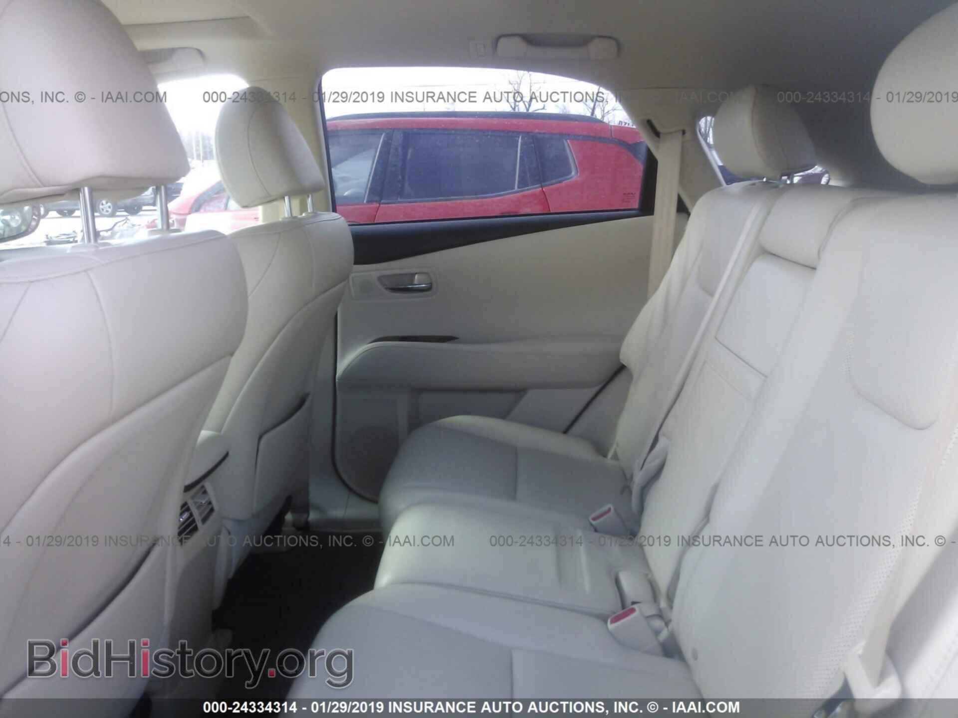 2012 LEXUS RX - VIN: 2T2BK1BA5CC126438 - Фото 8
