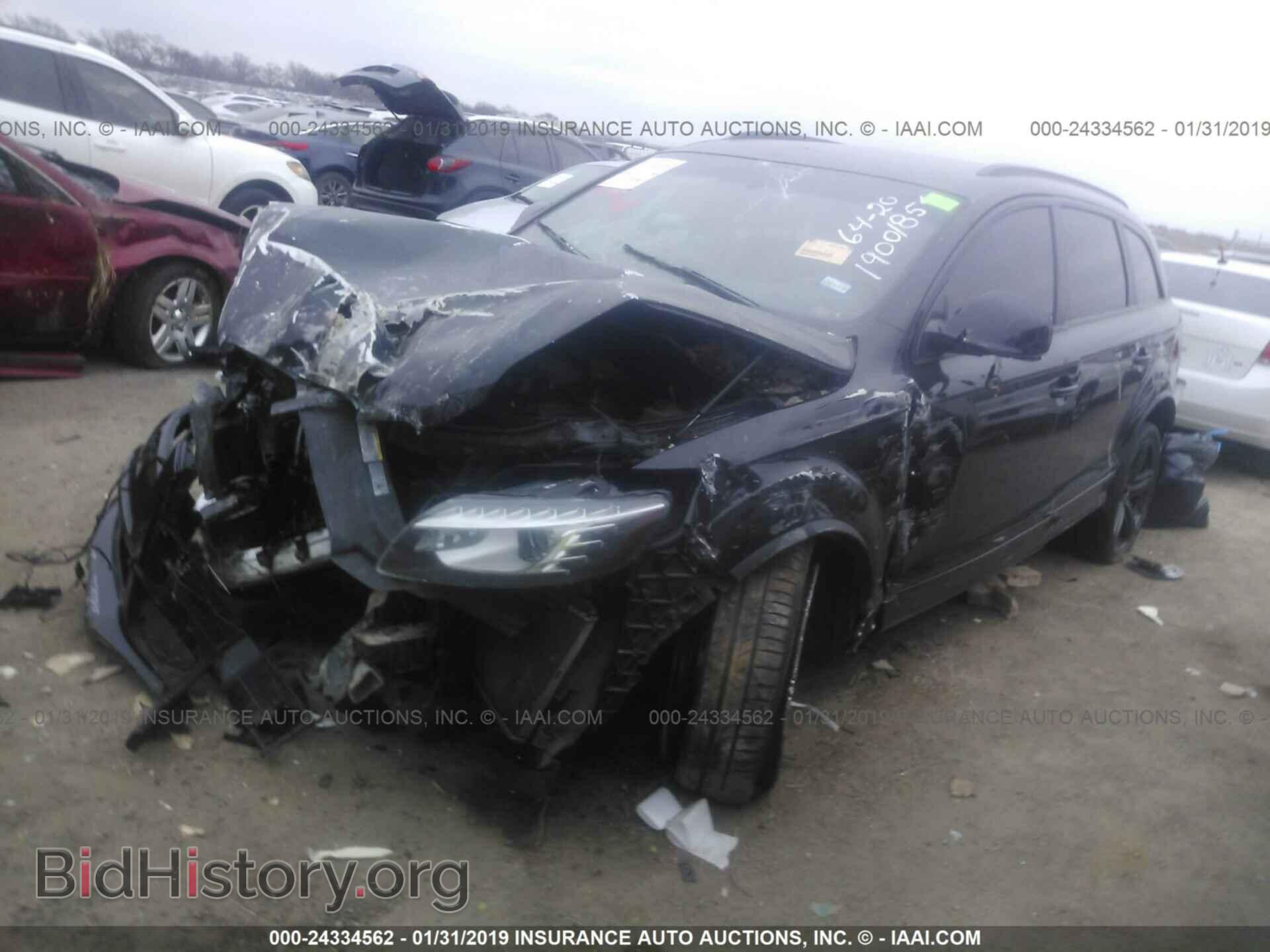 2013 AUDI Q7 - VIN: WA1DGAFE4DD016717 - Фото 2