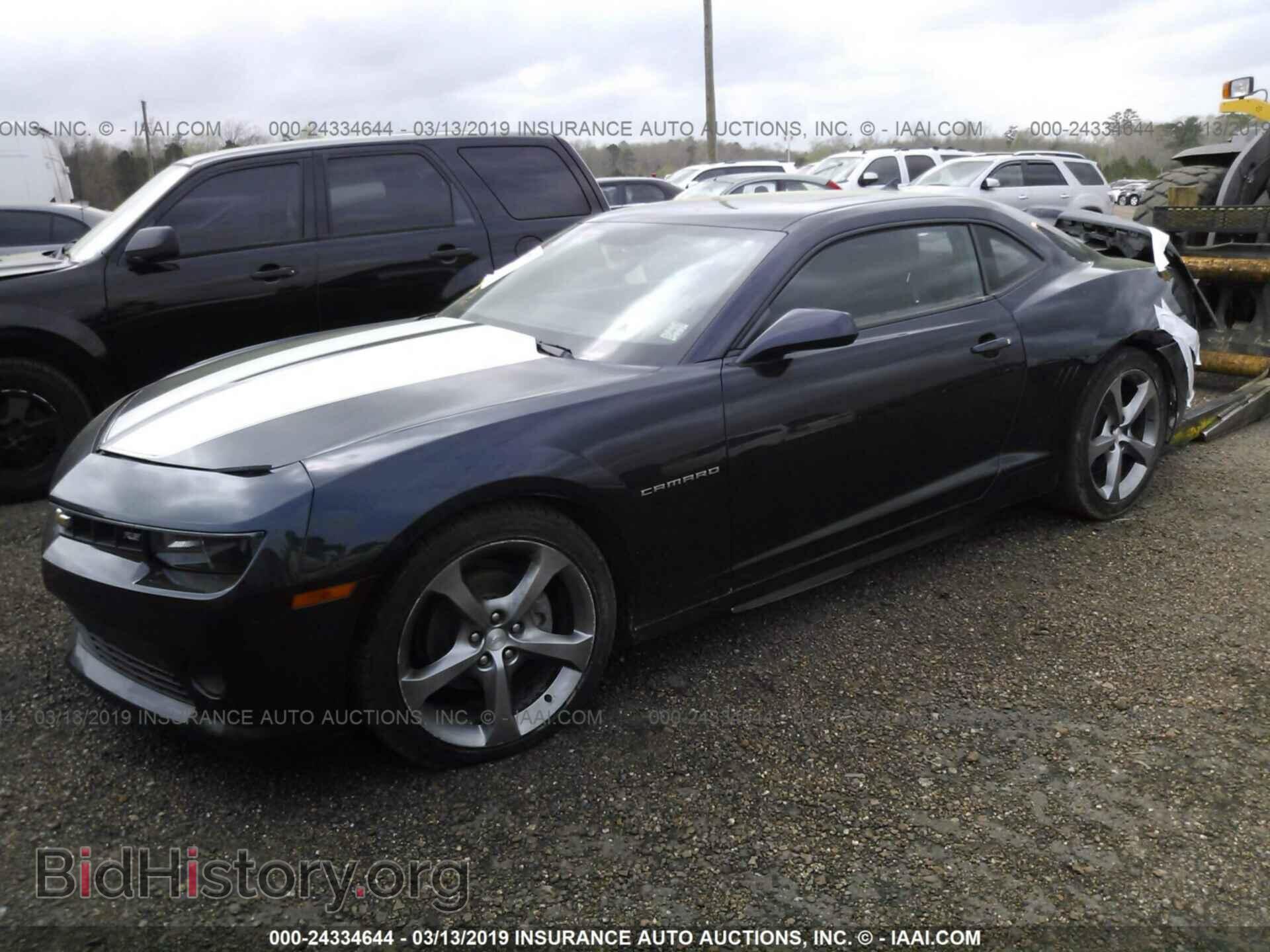 2014 CHEVROLET CAMARO - VIN: 2G1FB1E38E9212471 - Фото 2