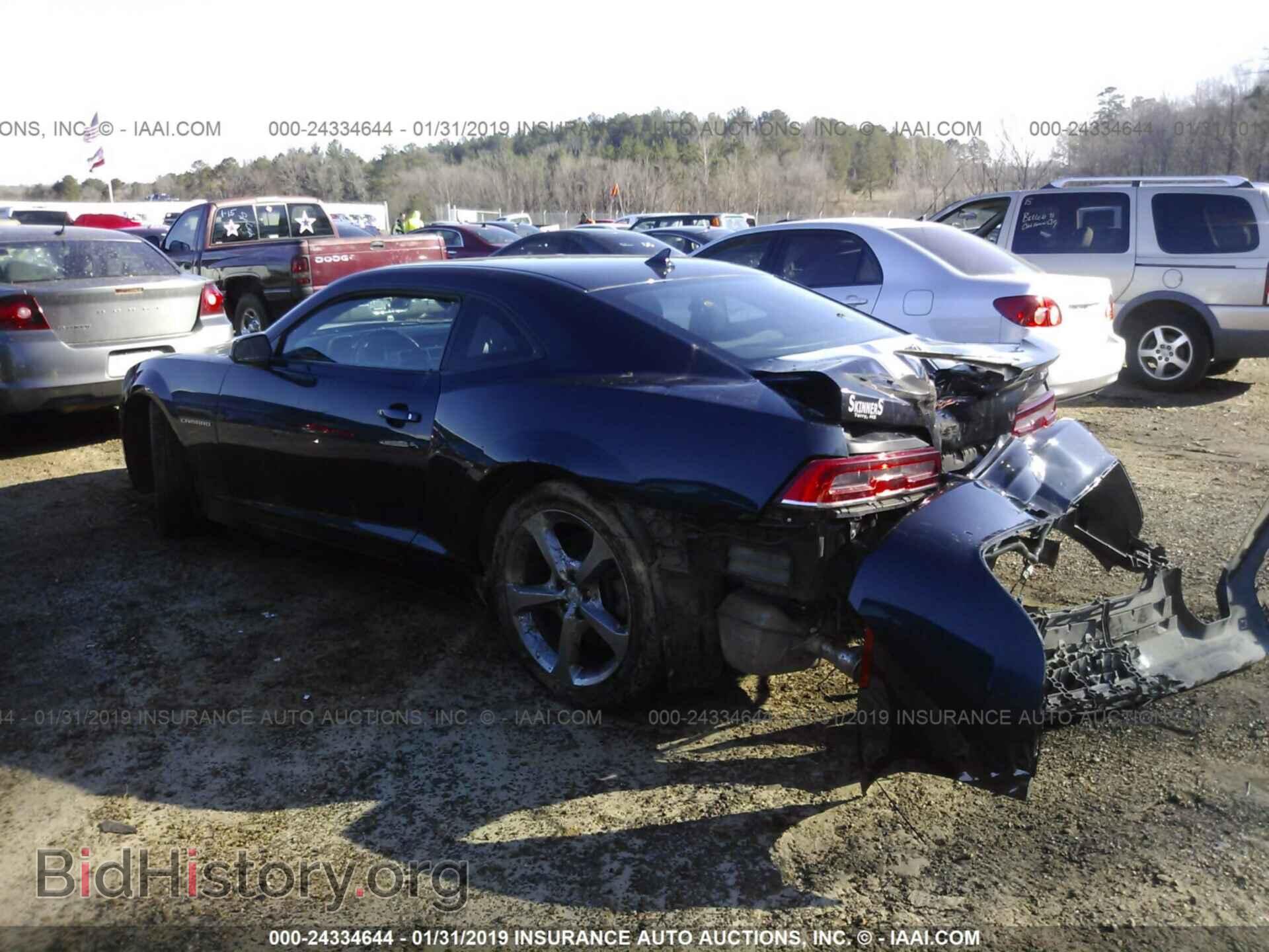 2014 CHEVROLET CAMARO - VIN: 2G1FB1E38E9212471 - Фото 3