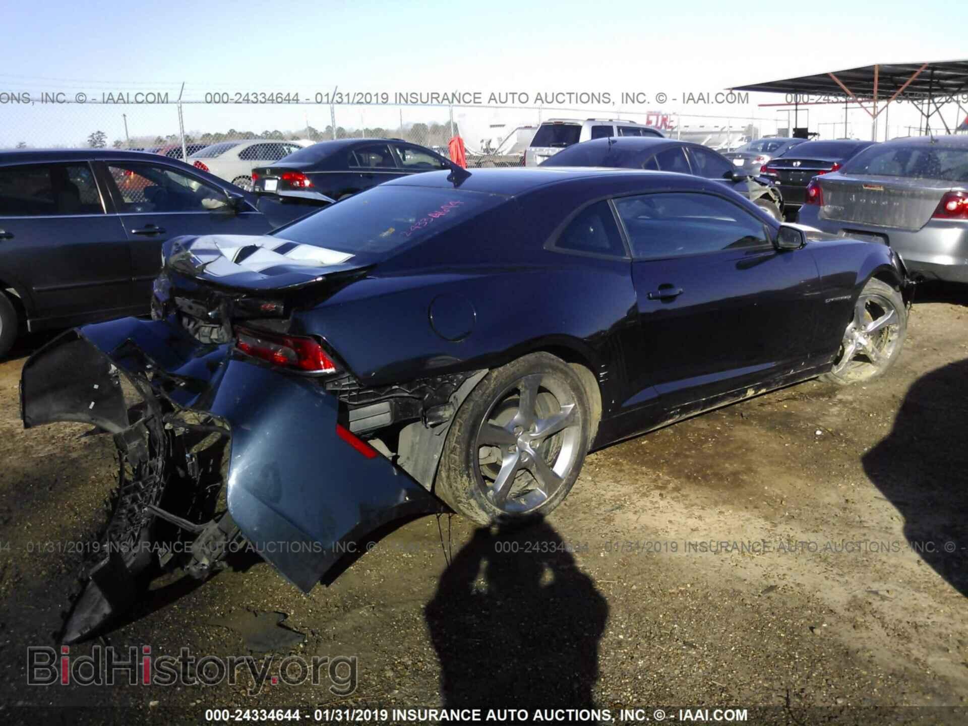 2014 CHEVROLET CAMARO - VIN: 2G1FB1E38E9212471 - Фото 4