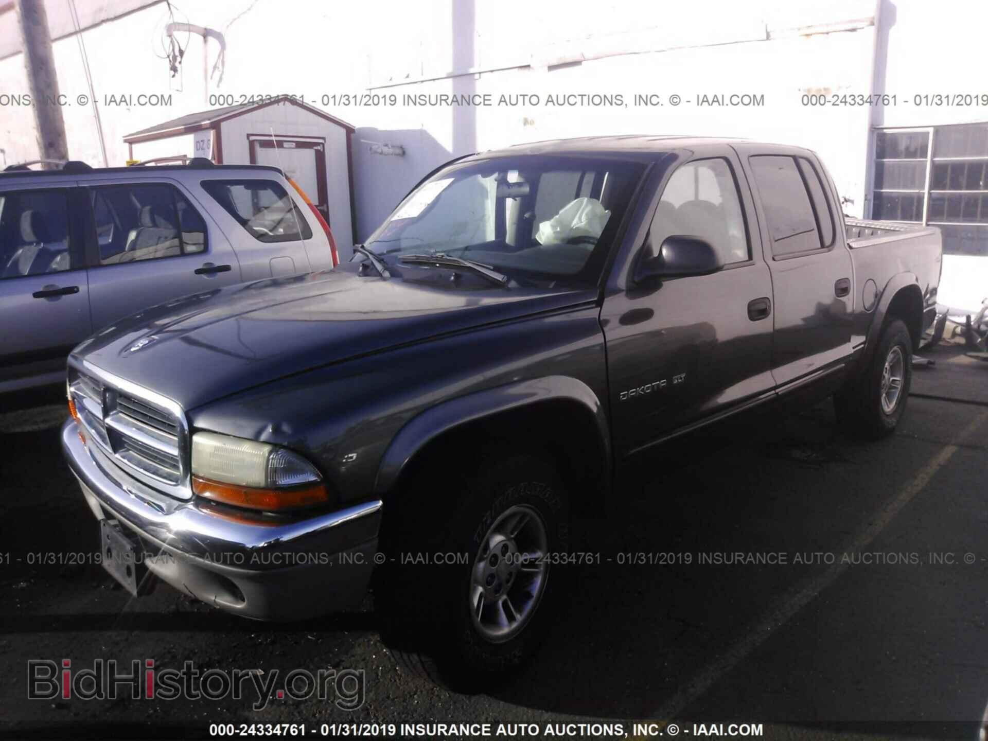 2001 DODGE DAKOTA - VIN: 1B7HG2AN21S336047 - Фото 2