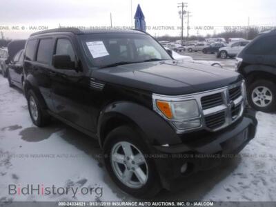 2007 Dodge NITRO, black — VIN 1D8GT28K57W735945, IAAI
