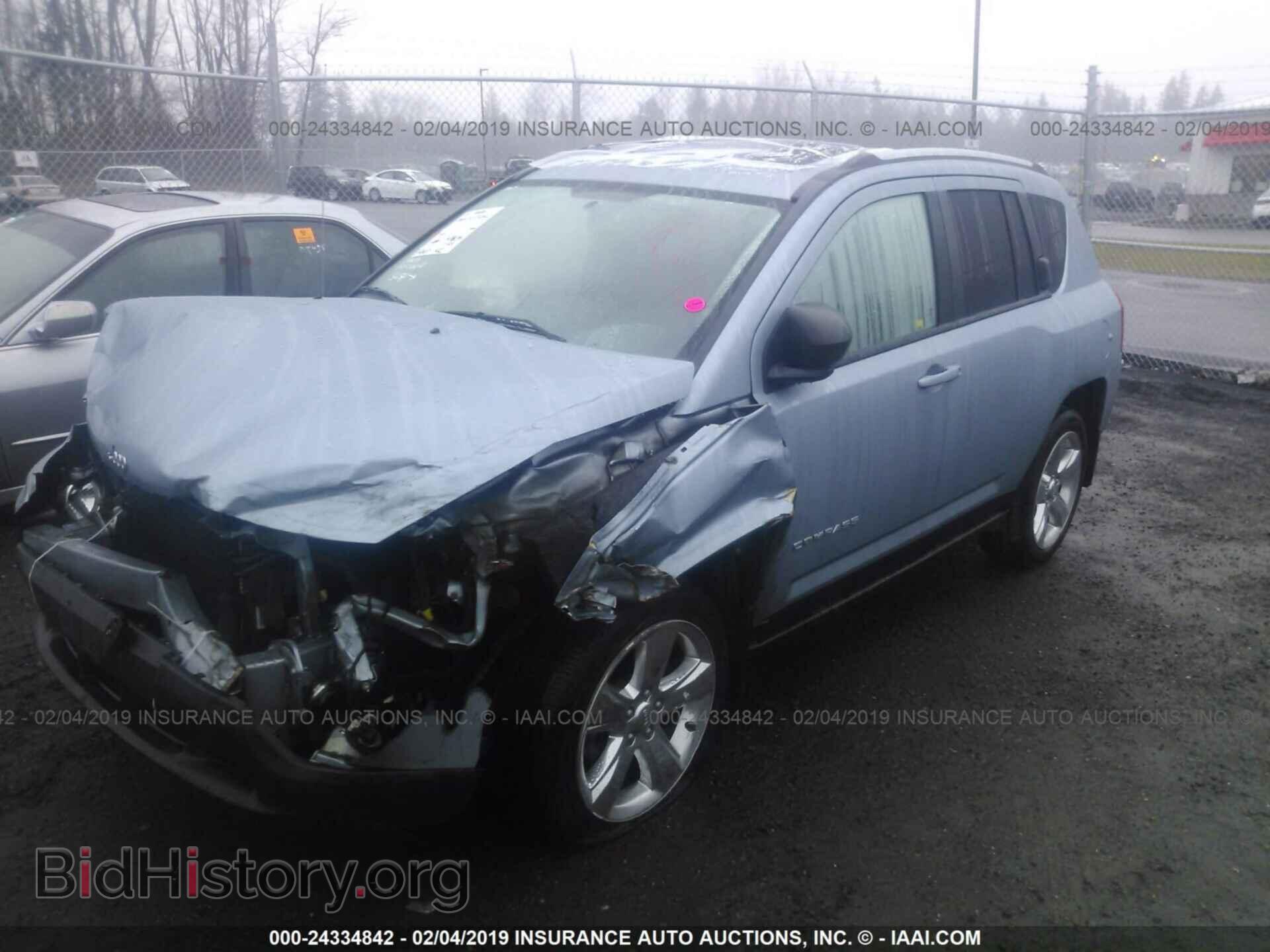 2013 JEEP COMPASS - VIN: 1C4NJDCB3DD217922 - Фото 2
