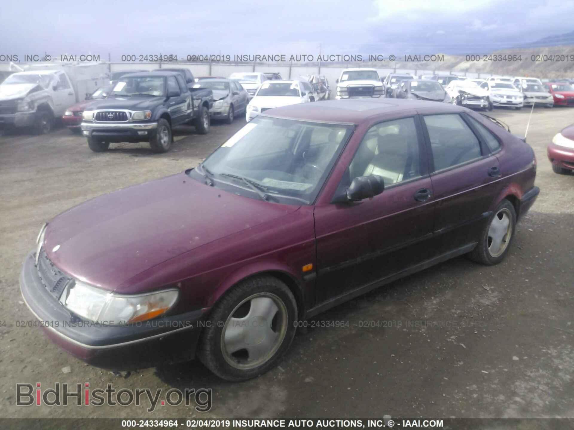 1996 SAAB 900 - VIN: YS3DF55N0T2034314 - Фото 2