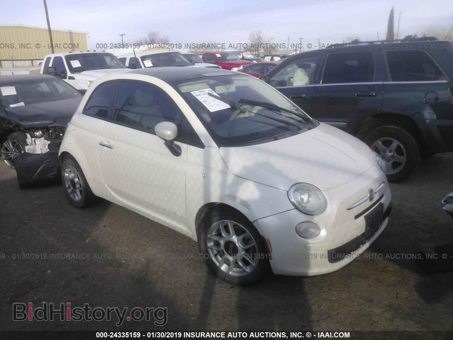 Photo 3C3CFFAR8CT366117 - FIAT 500 2012