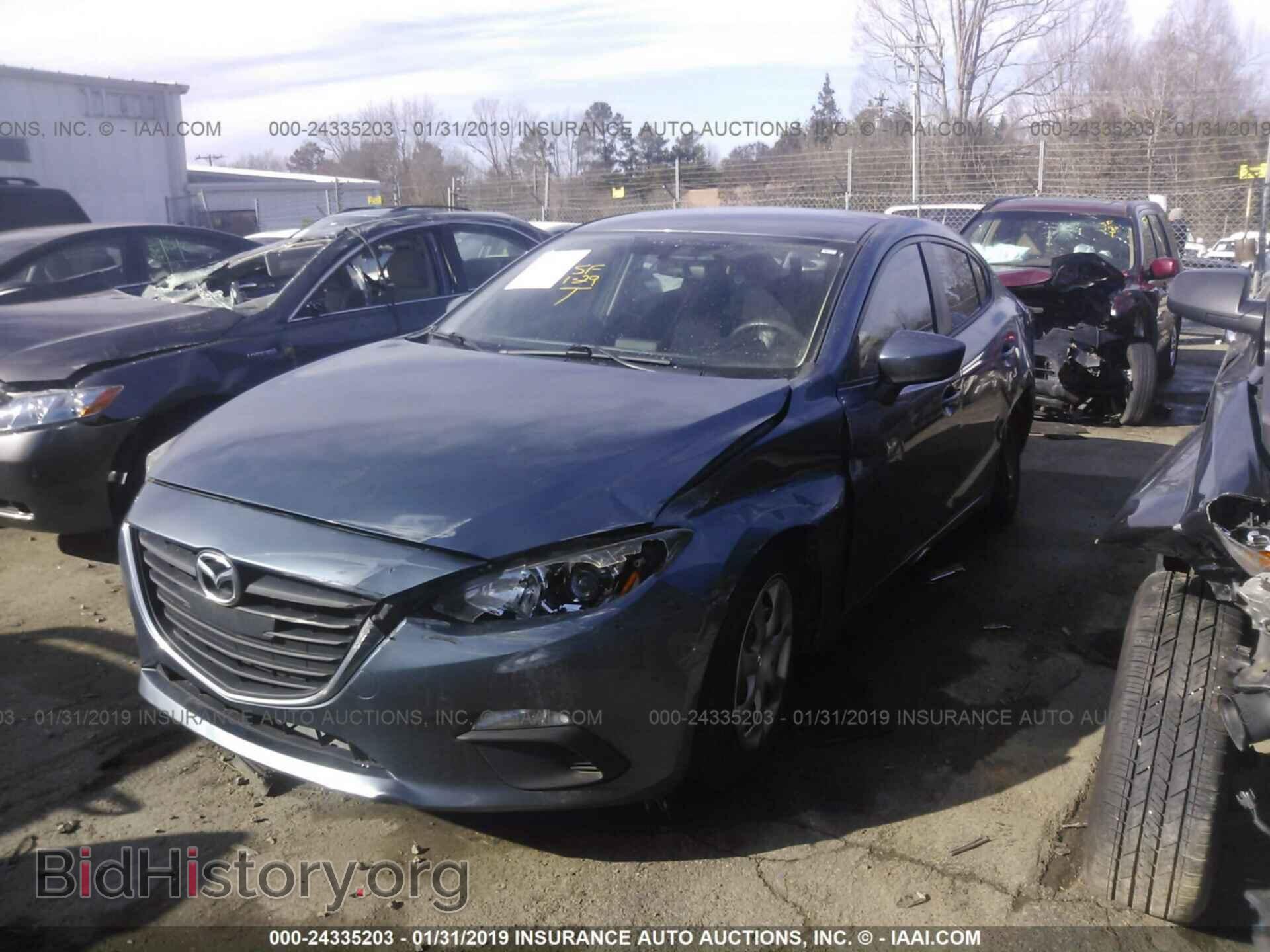 2014 MAZDA 3 - VIN: JM1BM1U7XE1122800 - Фото 2