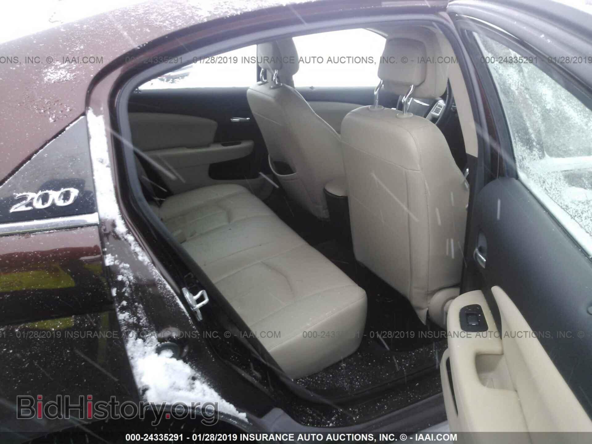 2012 CHRYSLER 200 - VIN: 1C3CCBCB6CN300912 - Фото 8