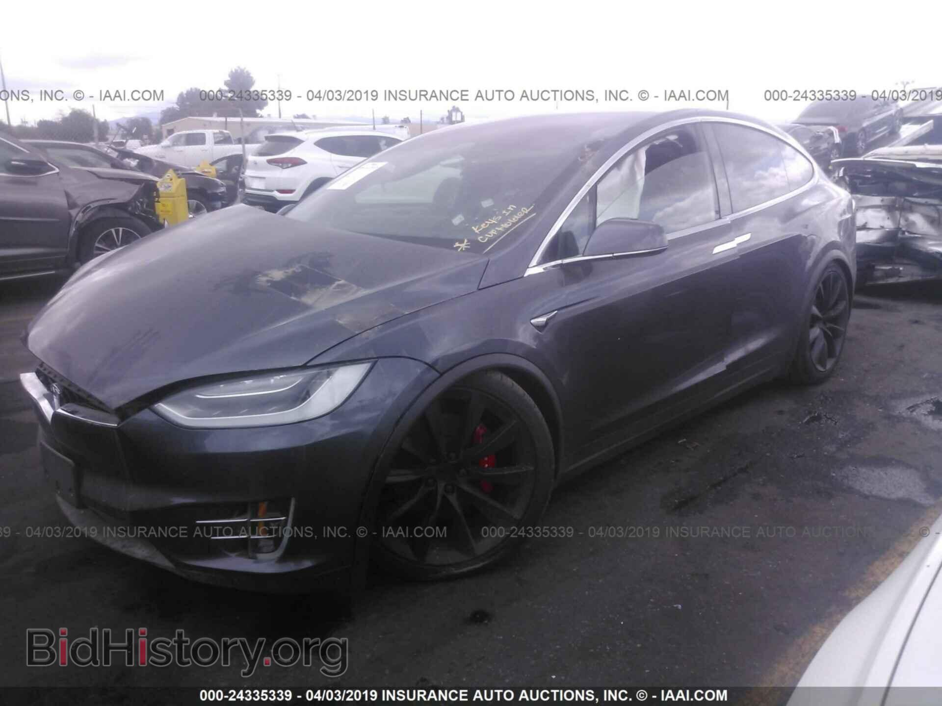 2018 TESLA MODEL X - VIN: 5YJXCBE44JF131237 - Photo 2