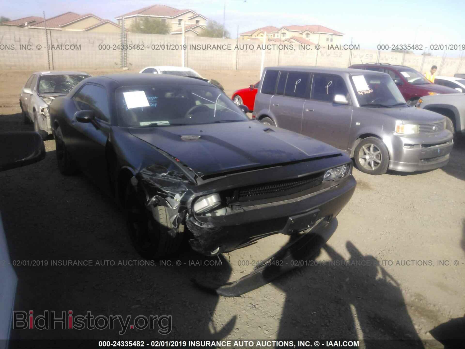 Photo 2C3CDYAG7CH293122 - DODGE CHALLENGER 2012