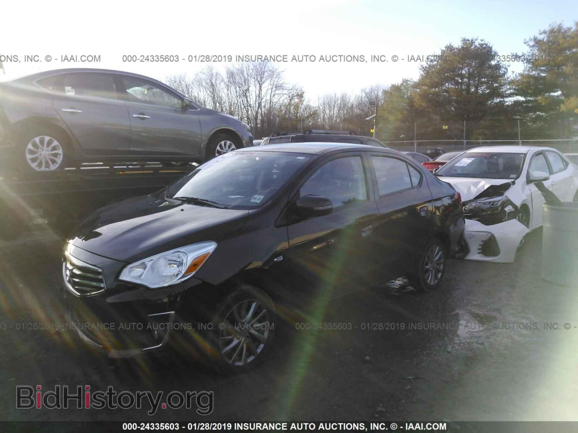2017 MITSUBISHI MIRAGE - VIN: ML32F4FJ7HHF10685 - Фото 2