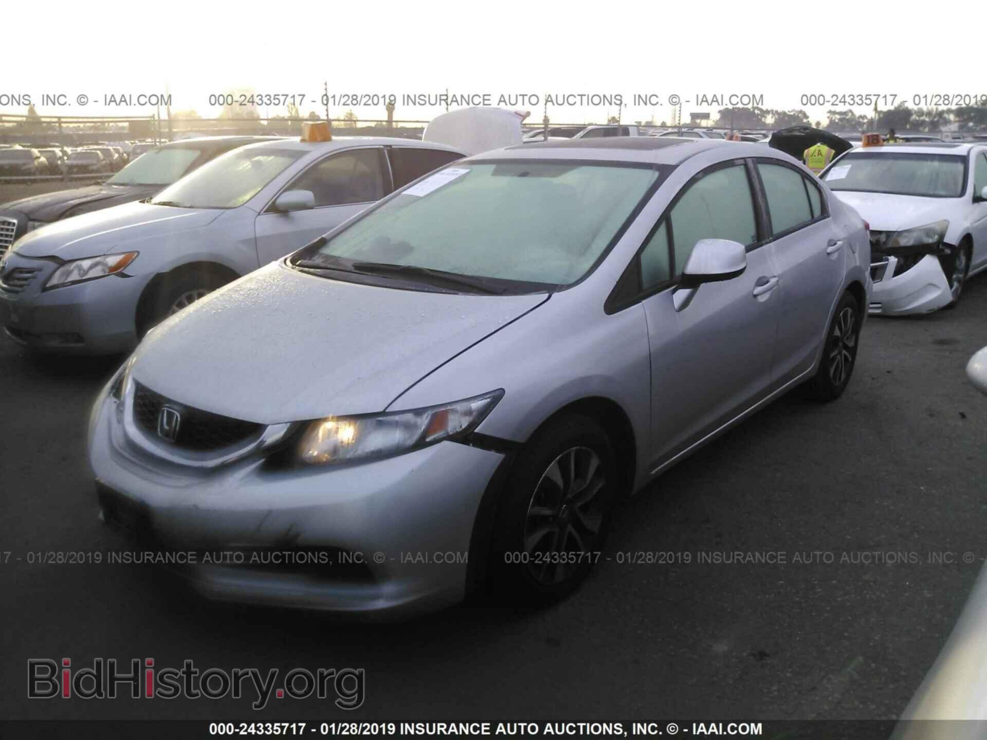 2013 HONDA CIVIC - VIN: 19XFB2F8XDE267639 - Фото 2