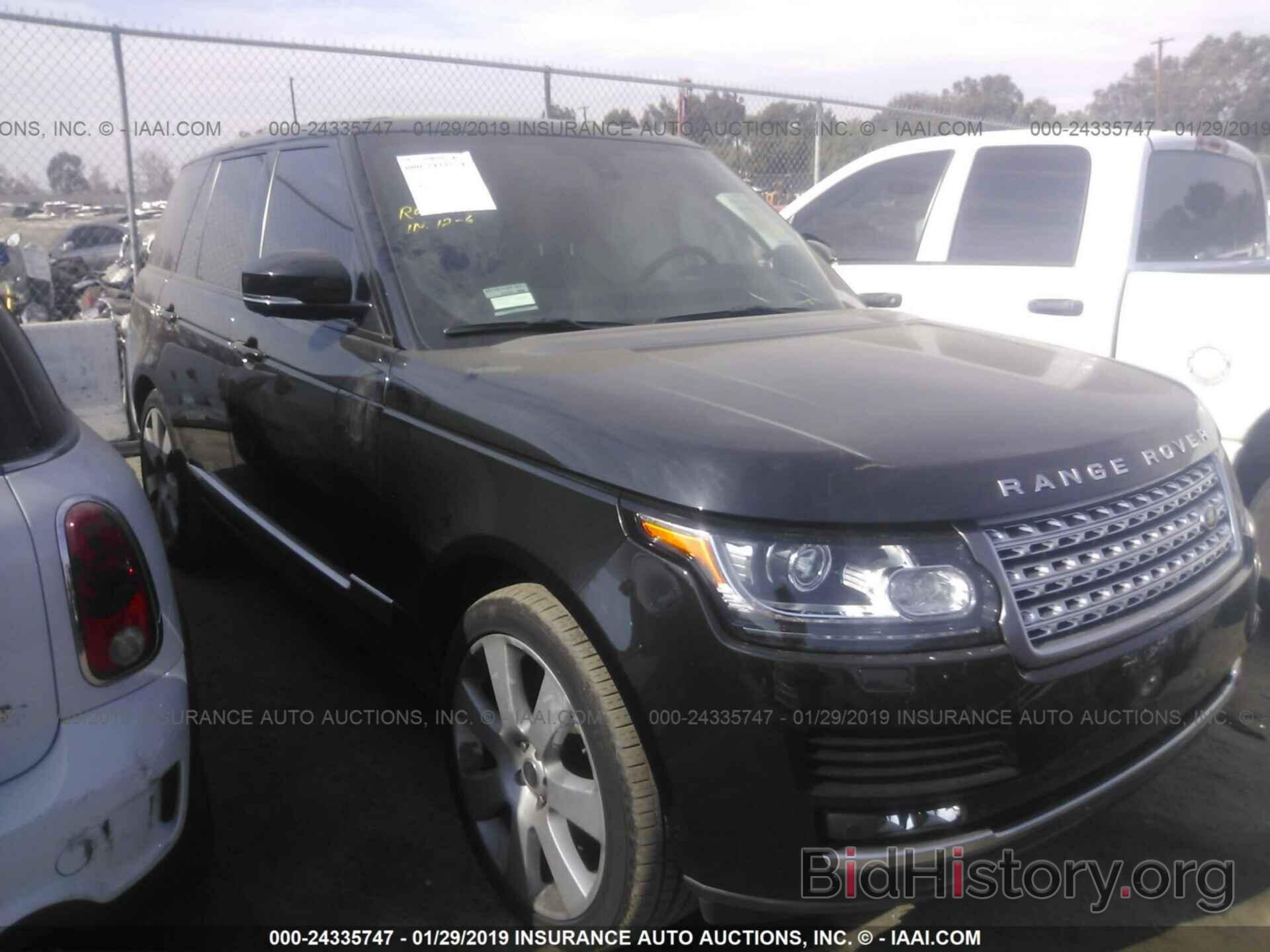 Photo SALGS2EF0DA121492 - LAND ROVER RANGE ROVER 2013