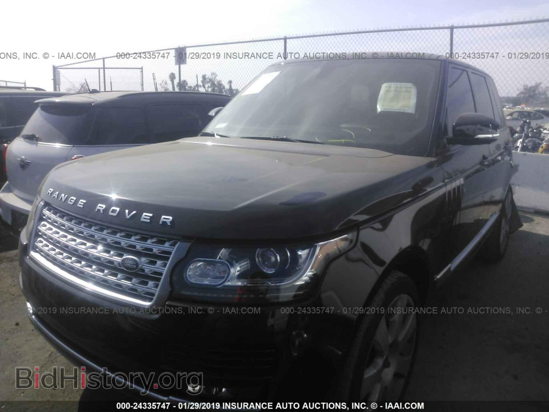 2013 LAND ROVER RANGE ROVER - VIN: SALGS2EF0DA121492 - Фото 2