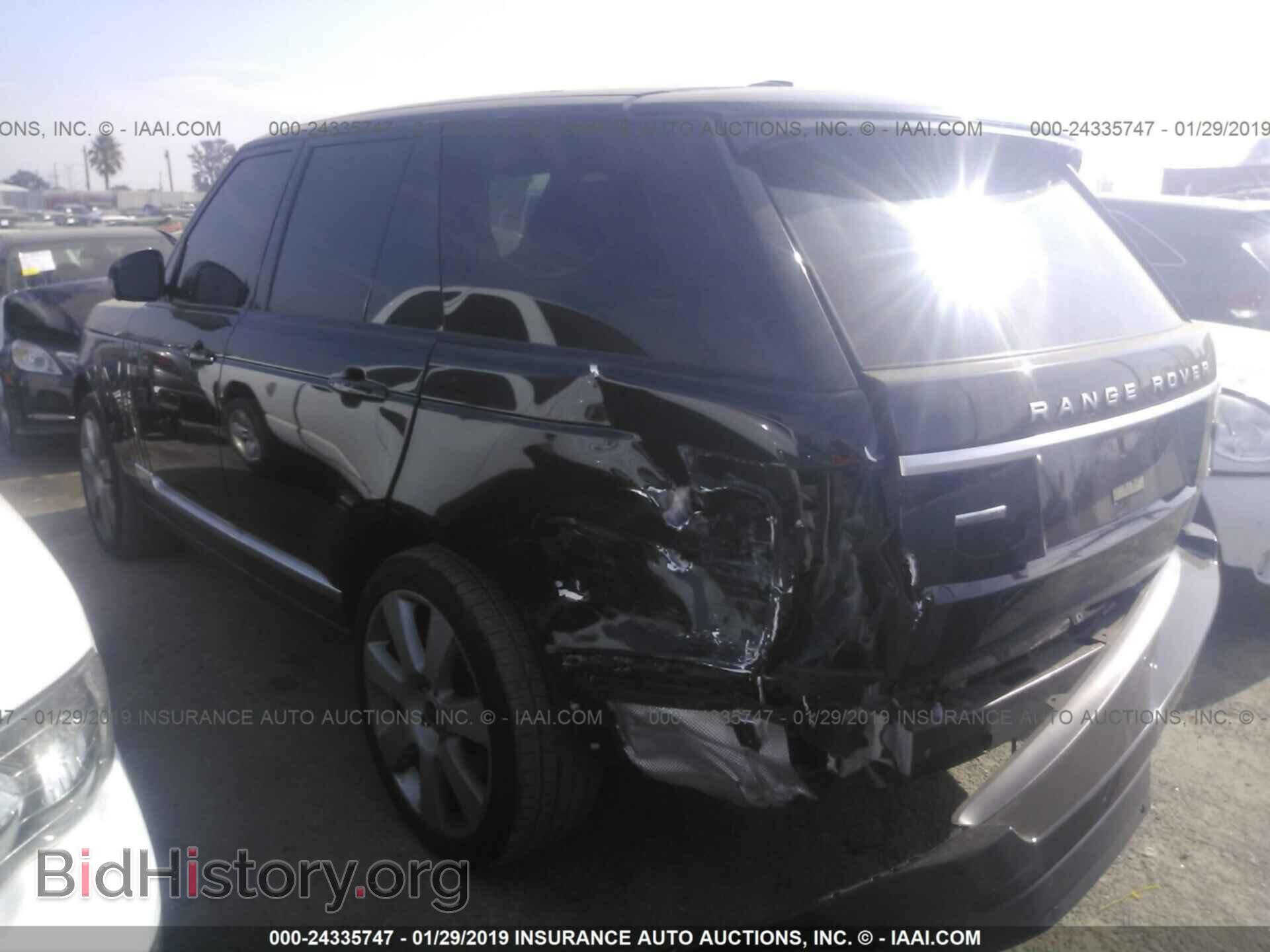 2013 LAND ROVER RANGE ROVER - VIN: SALGS2EF0DA121492 - Фото 3