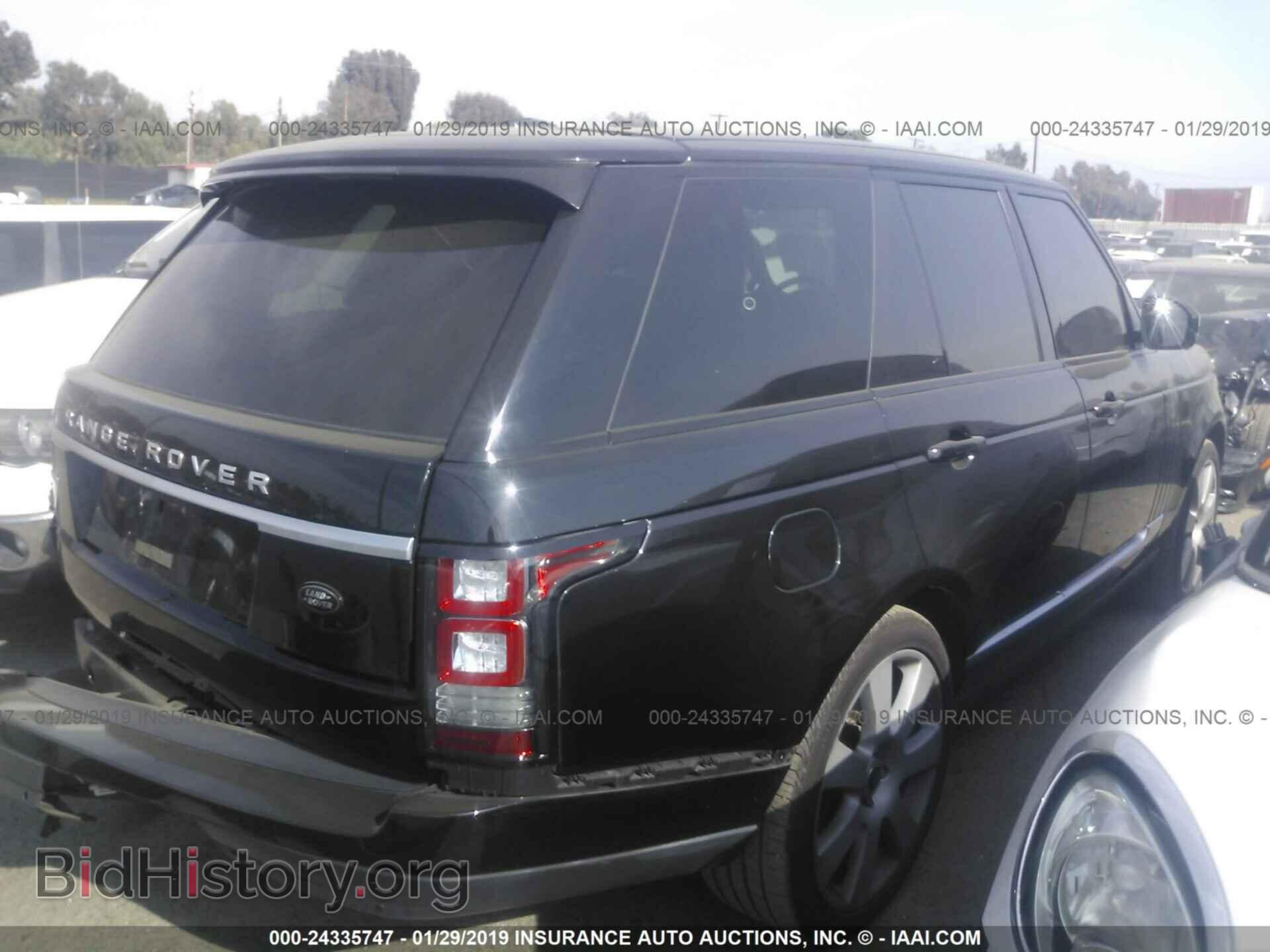 2013 LAND ROVER RANGE ROVER - VIN: SALGS2EF0DA121492 - Фото 4