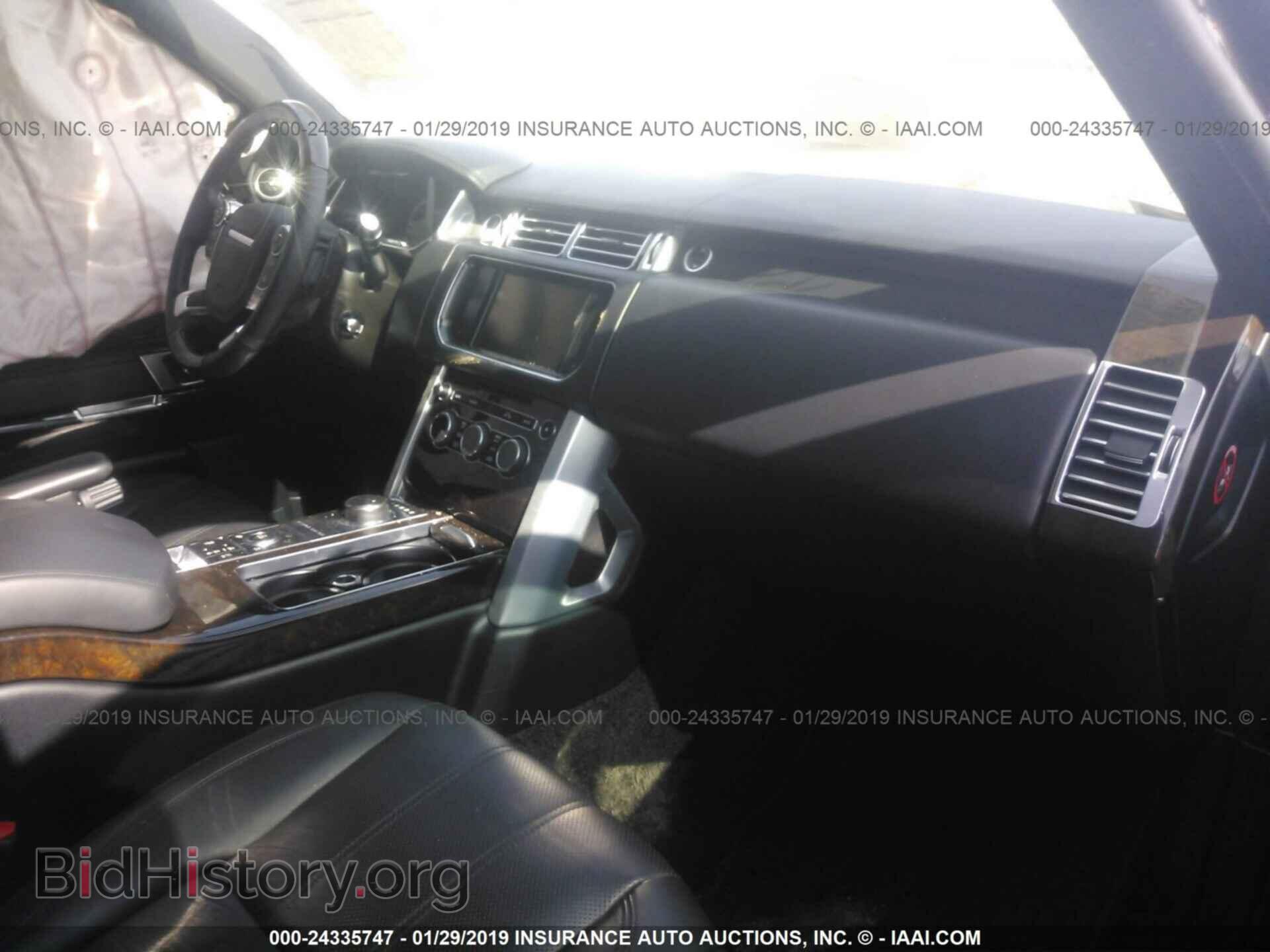 2013 LAND ROVER RANGE ROVER - VIN: SALGS2EF0DA121492 - Фото 5