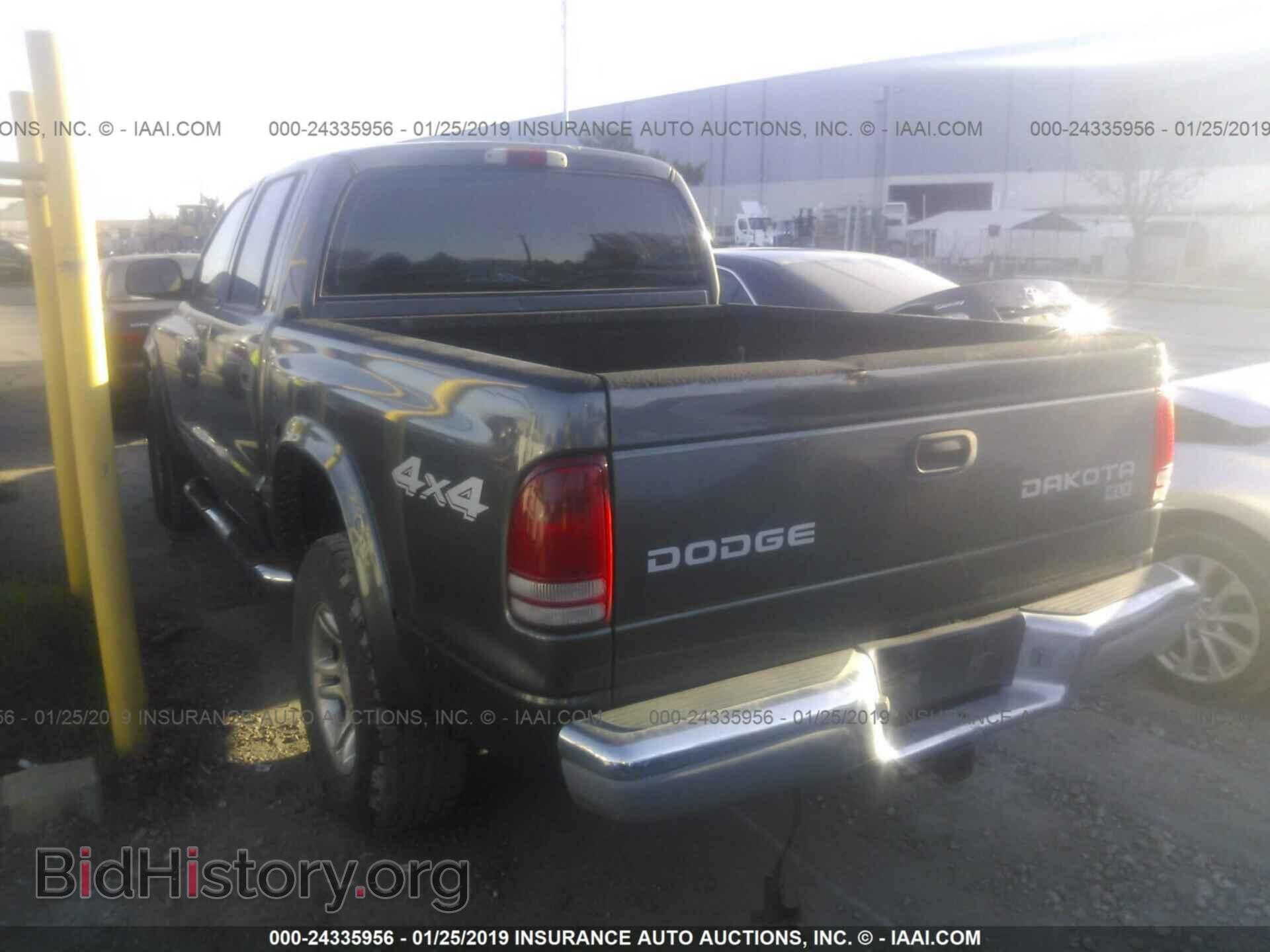 2004 DODGE DAKOTA - VIN: 1D7HG48N64S716505 - Фото 3