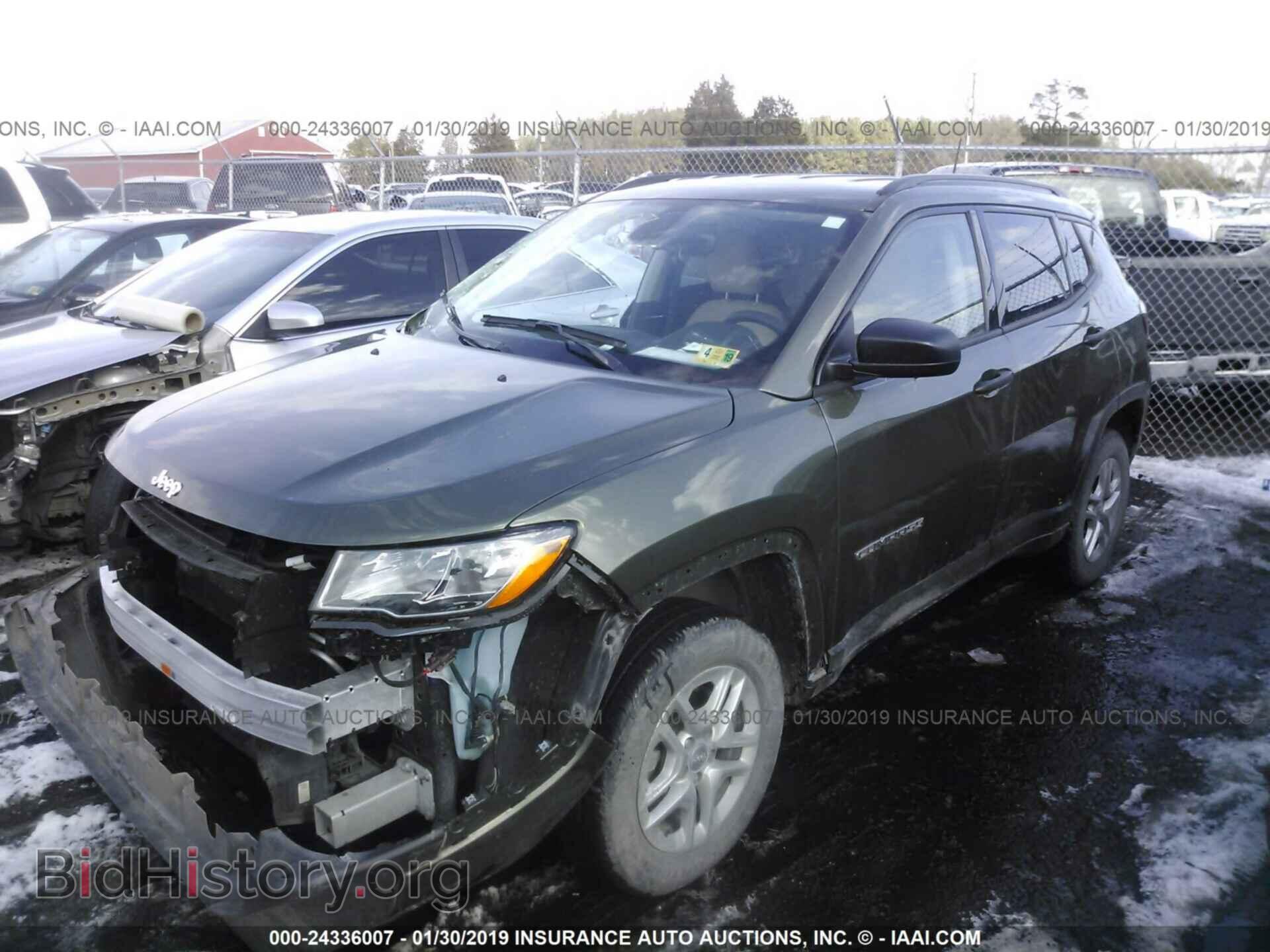 2017 JEEP COMPASS - VIN: 3C4NJDAB5HT656803 - Фото 2