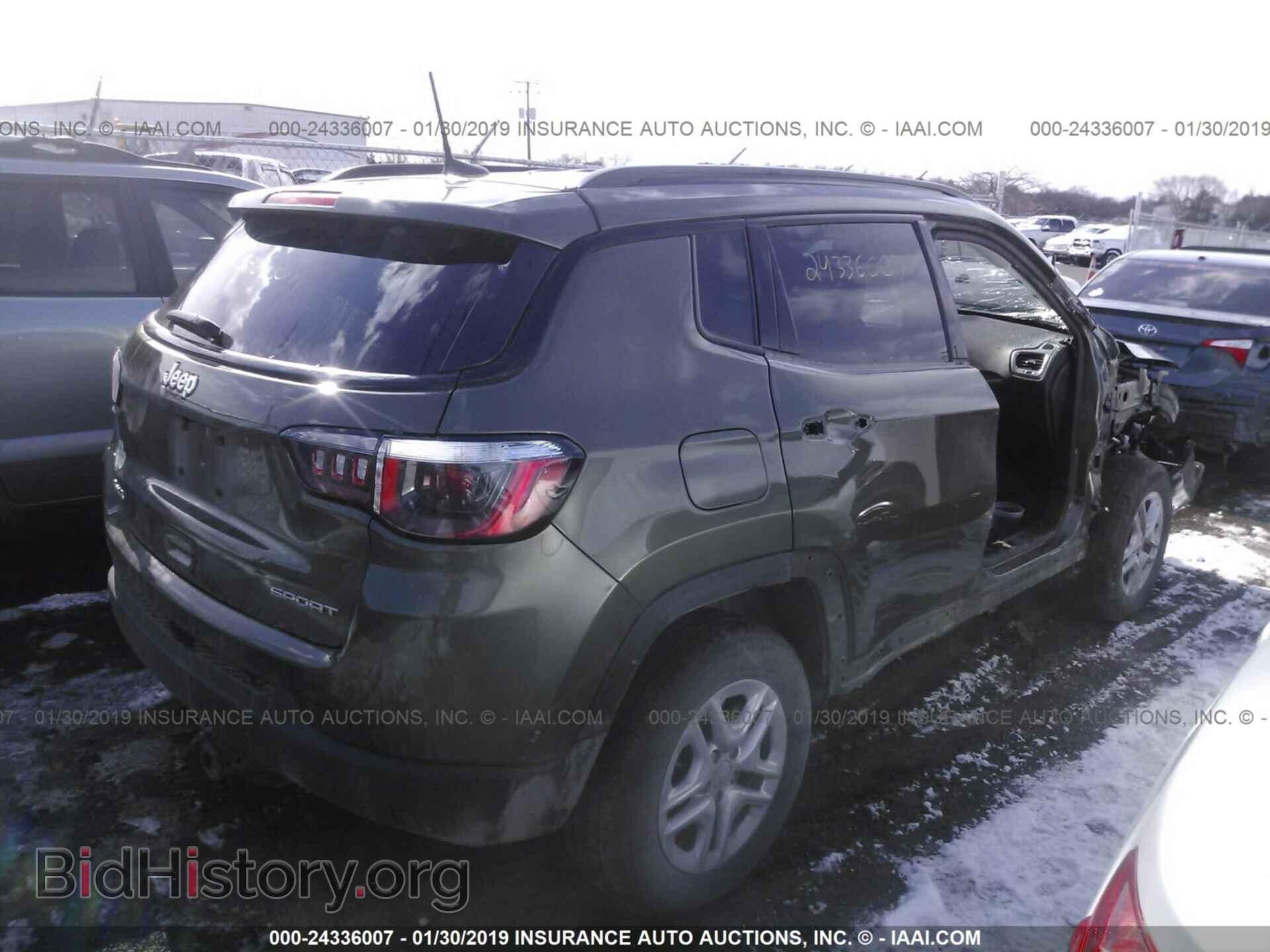 2017 JEEP COMPASS - VIN: 3C4NJDAB5HT656803 - Фото 4