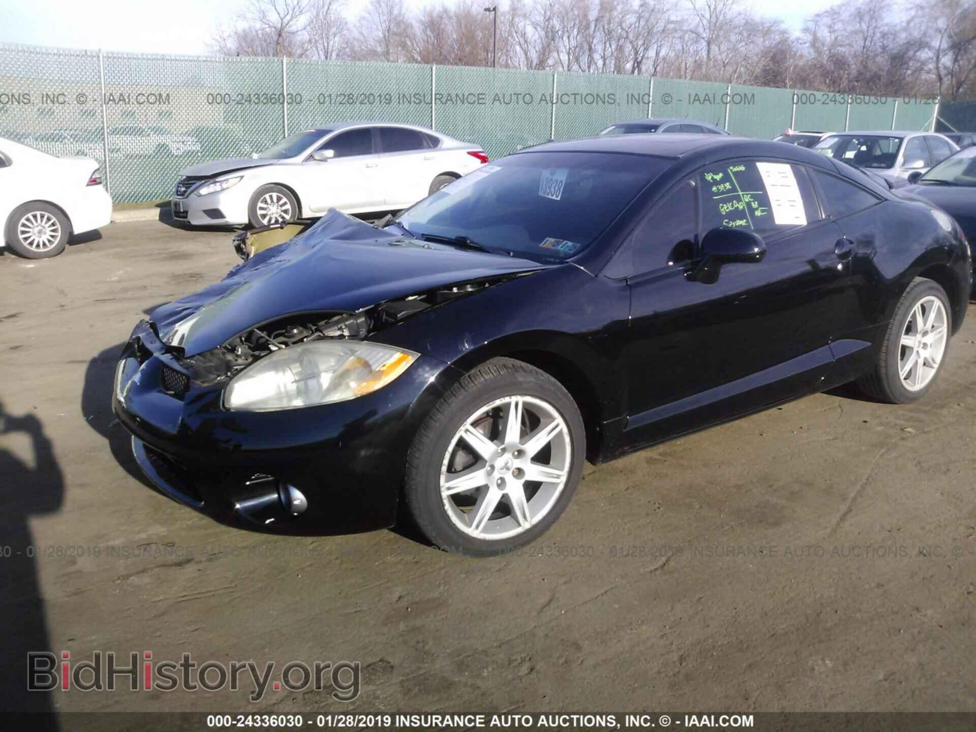 2007 MITSUBISHI ECLIPSE - VIN: 4A3AK34T77E054345 - Photo 2