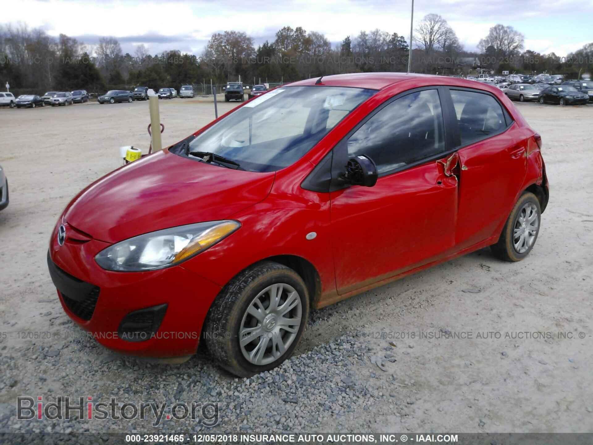 2013 MAZDA MAZDA2 - VIN: JM1DE1KY0D0170232 - Фото 2