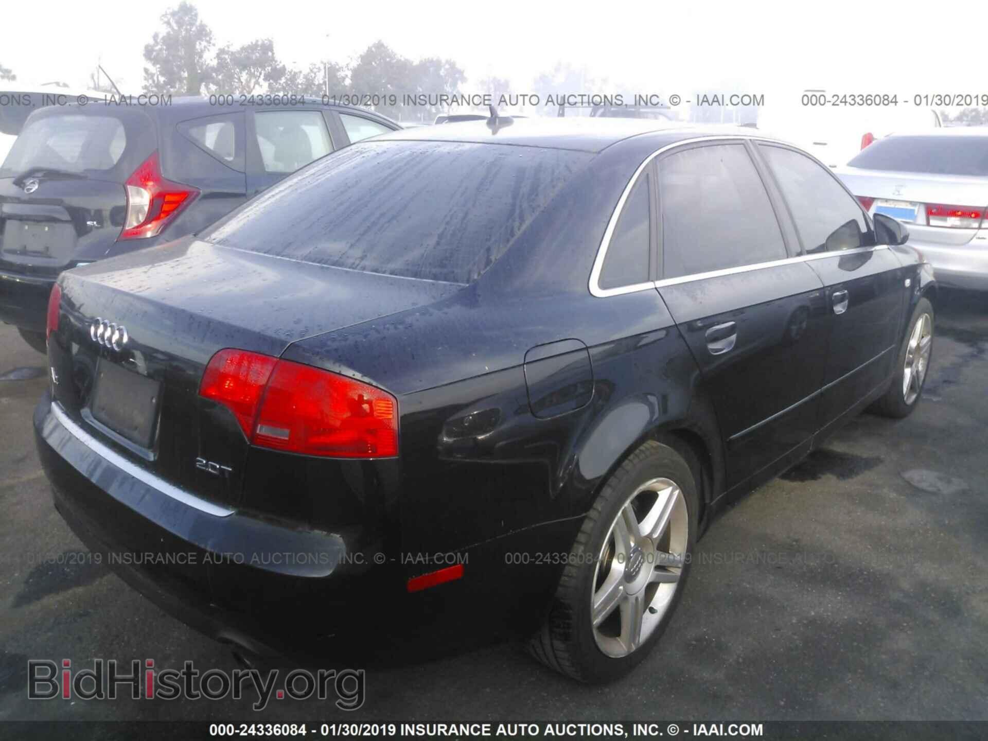 2007 AUDI A4 - VIN: WAUAF78E87A197660 - Фото 4