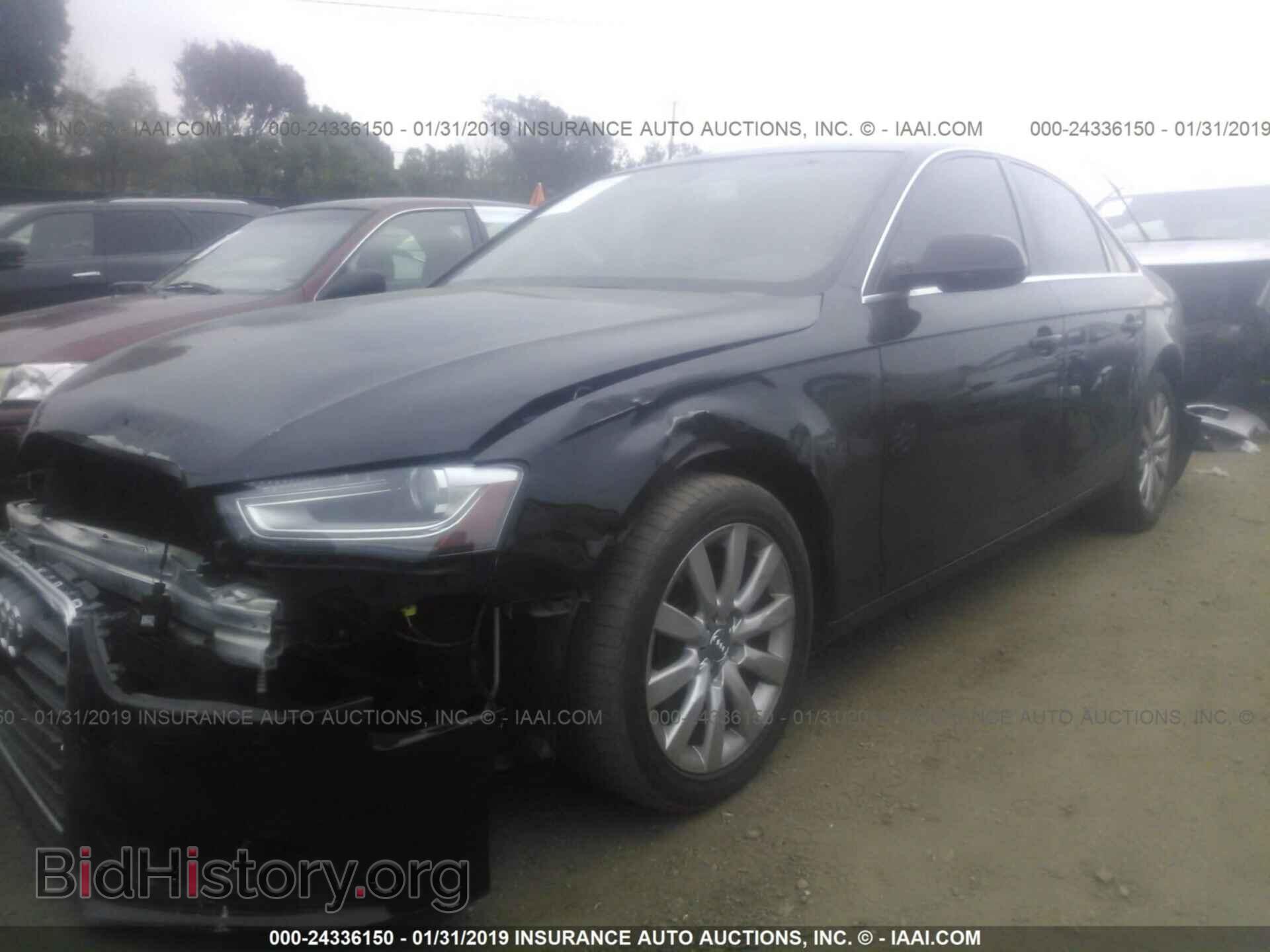 2013 AUDI A4 - VIN: WAUAFAFL3DN044154 - Photo 2