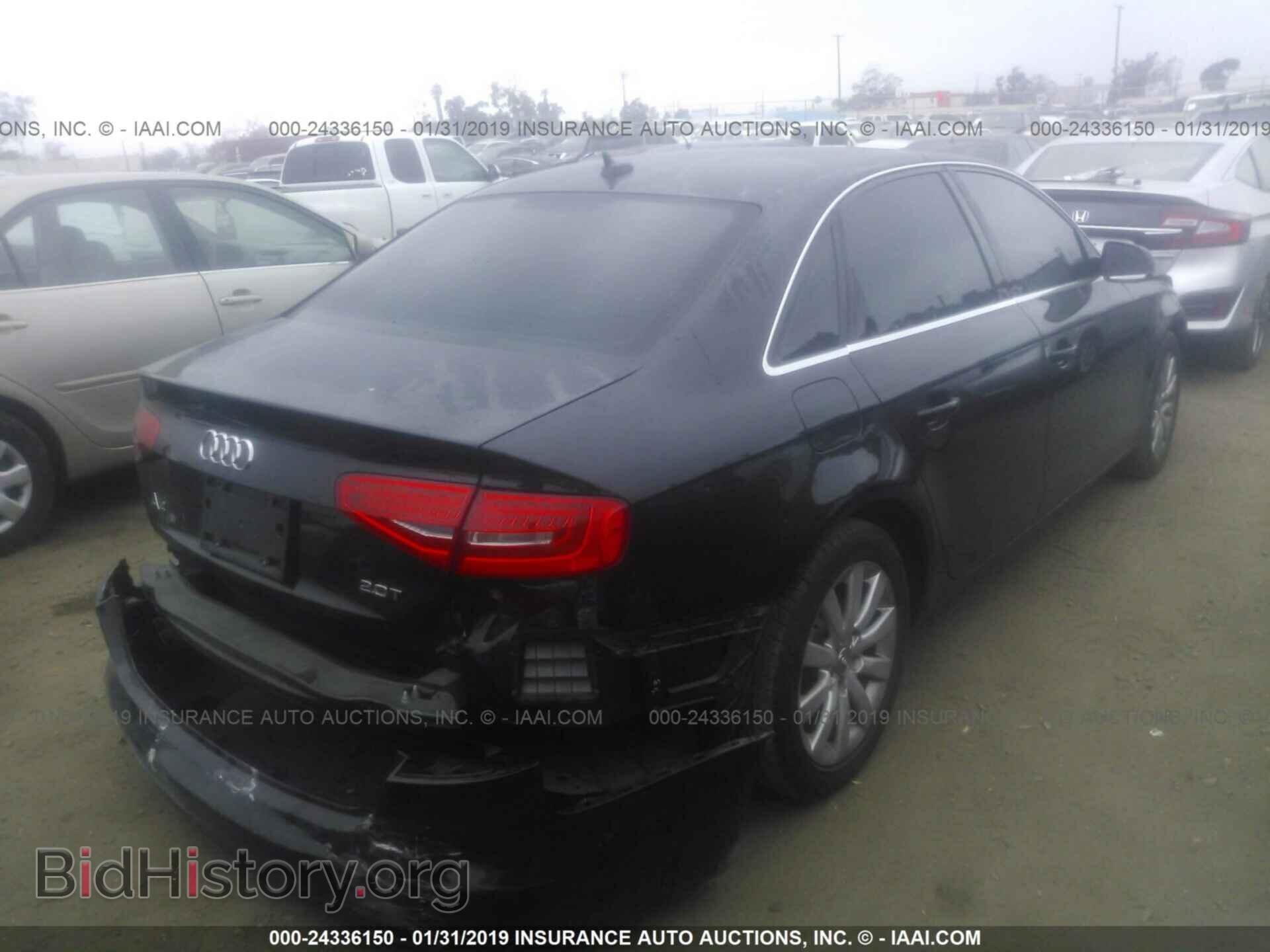 2013 AUDI A4 - VIN: WAUAFAFL3DN044154 - Photo 4