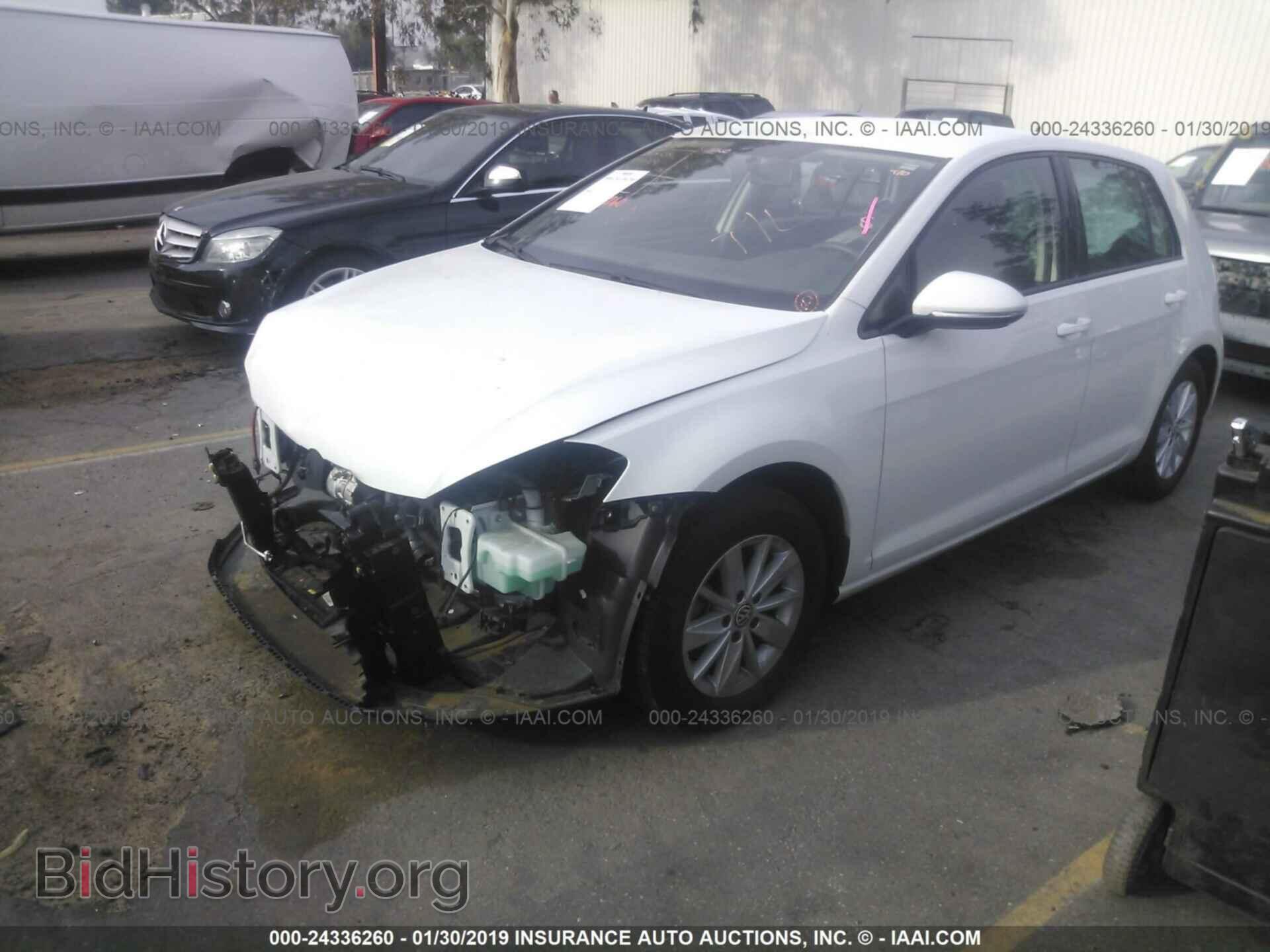 2017 VOLKSWAGEN GOLF - VIN: 3VW217AU5HM015664 - Фото 2