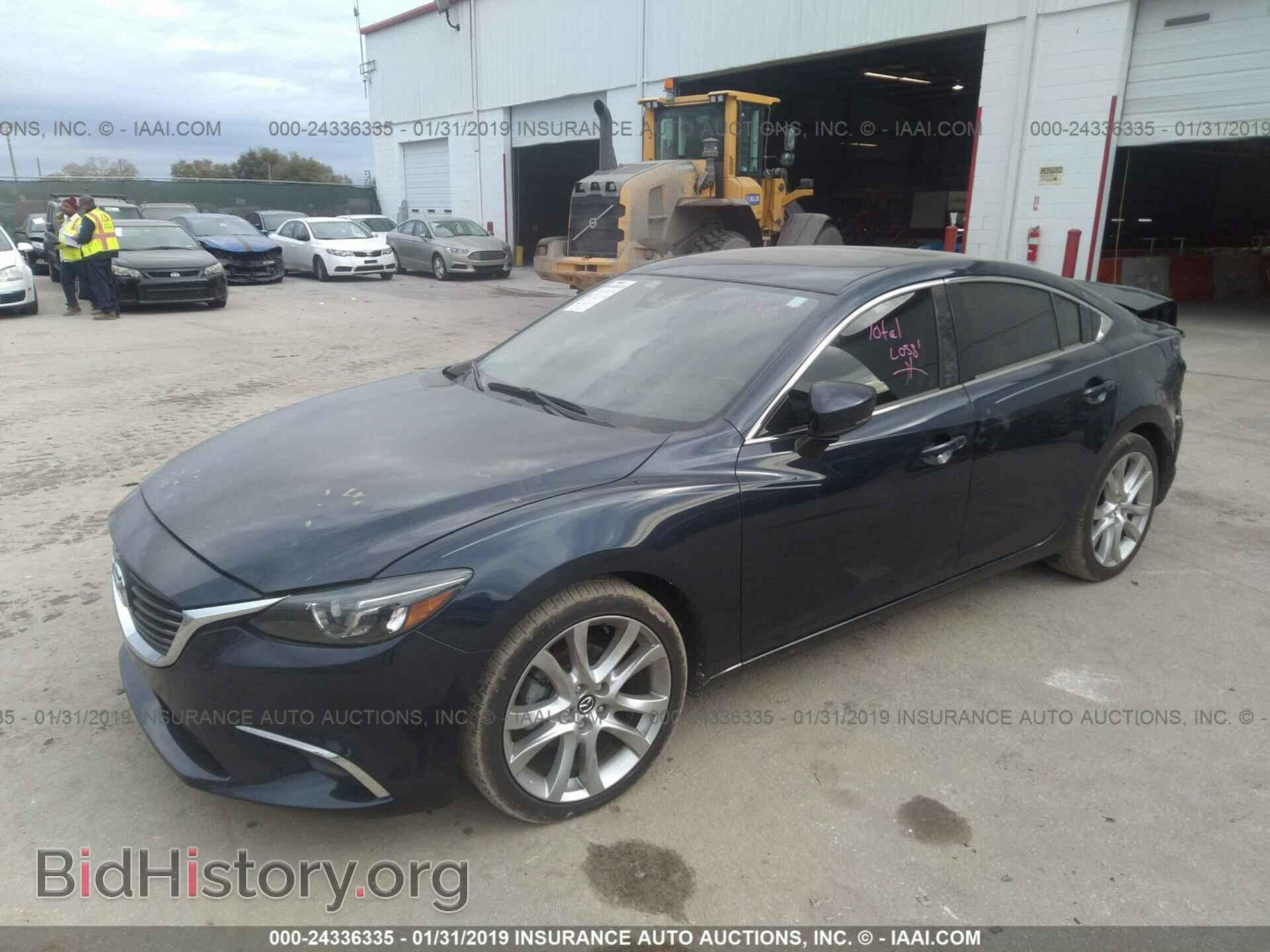 2017 MAZDA 6 - VIN: JM1GL1V51H1119827 - Фото 2