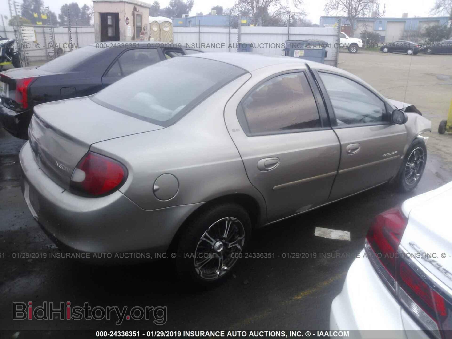 2001 DODGE NEON - VIN: 1B3ES46C81D195818 - Фото 4