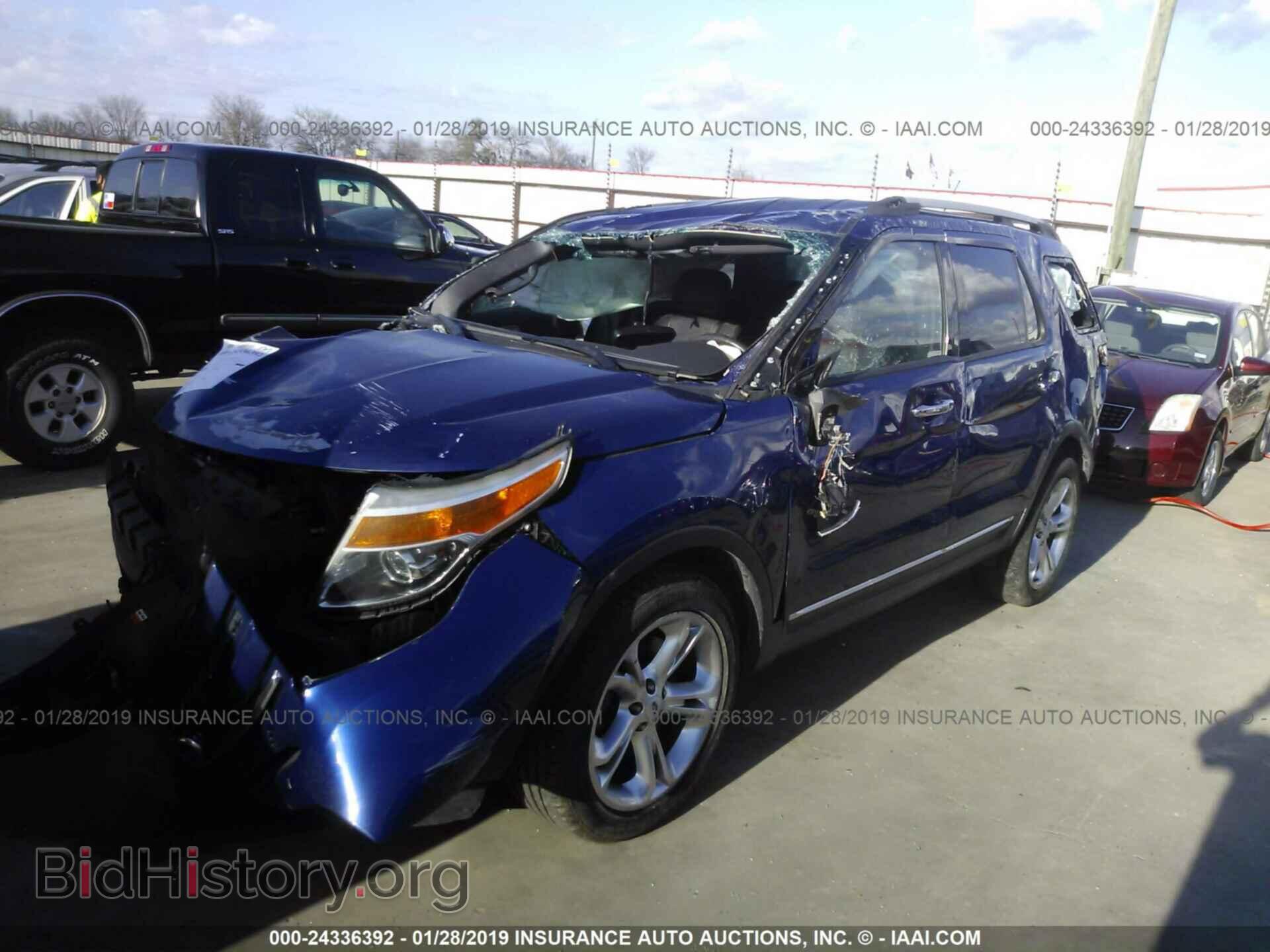 2013 FORD EXPLORER - VIN: 1FM5K7F81DGC34906 - Фото 2