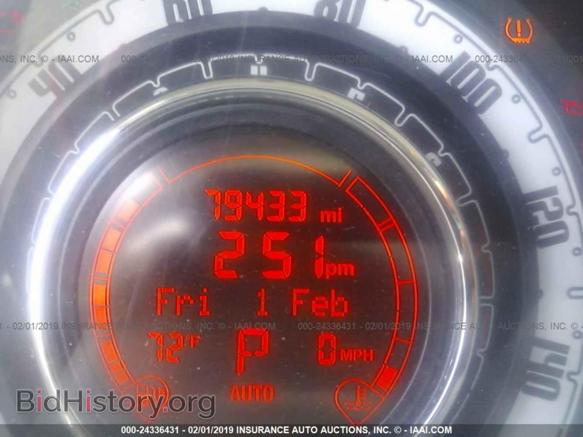 2012 FIAT 500 - VIN: 3C3CFFAR4CT192515 - Фото 7