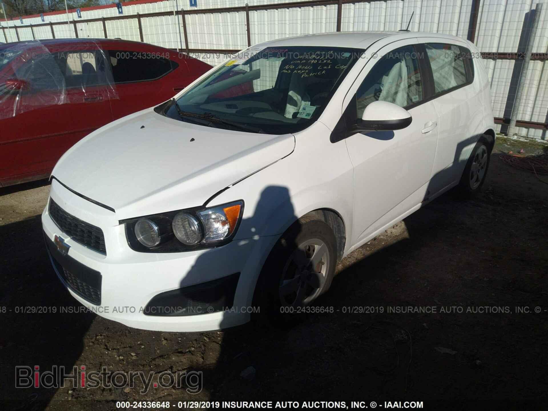 2015 CHEVROLET SONIC - VIN: 1G1JA6SH7F4190252 - Фото 2