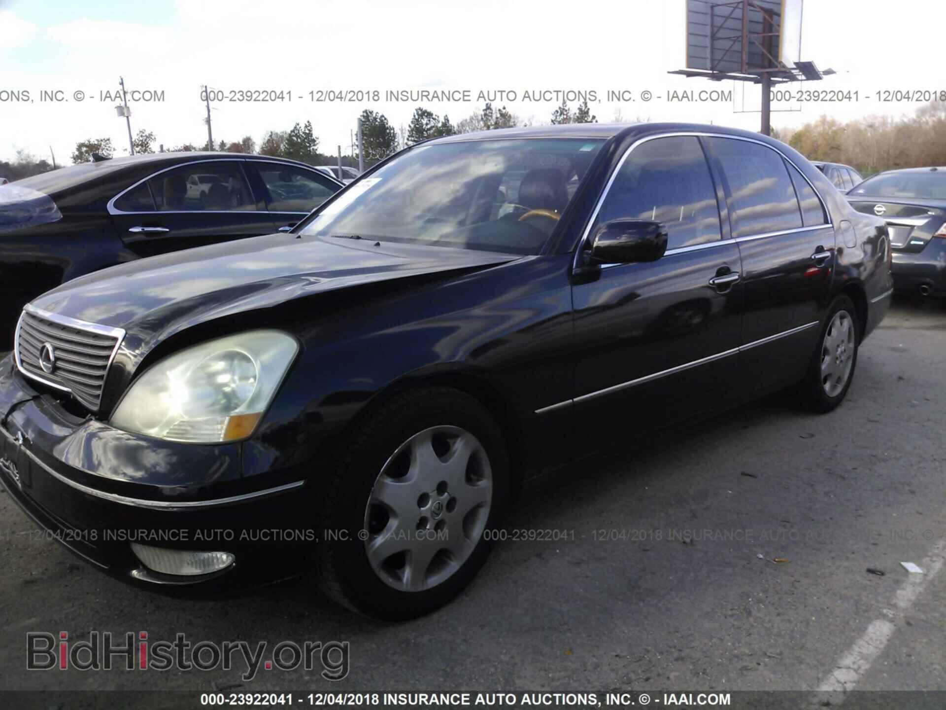 2003 LEXUS LS - VIN: JTHBN30F430102758 - Фото 2