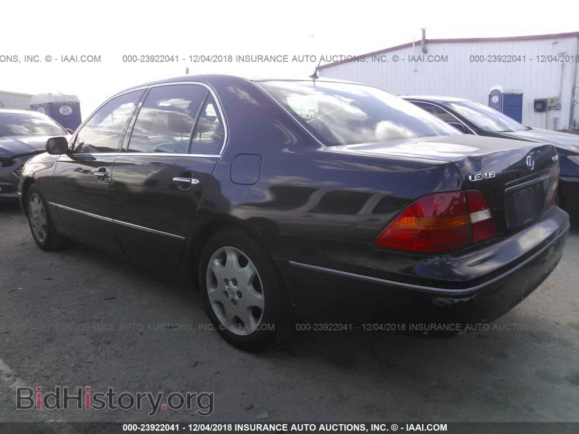 2003 LEXUS LS - VIN: JTHBN30F430102758 - Фото 3