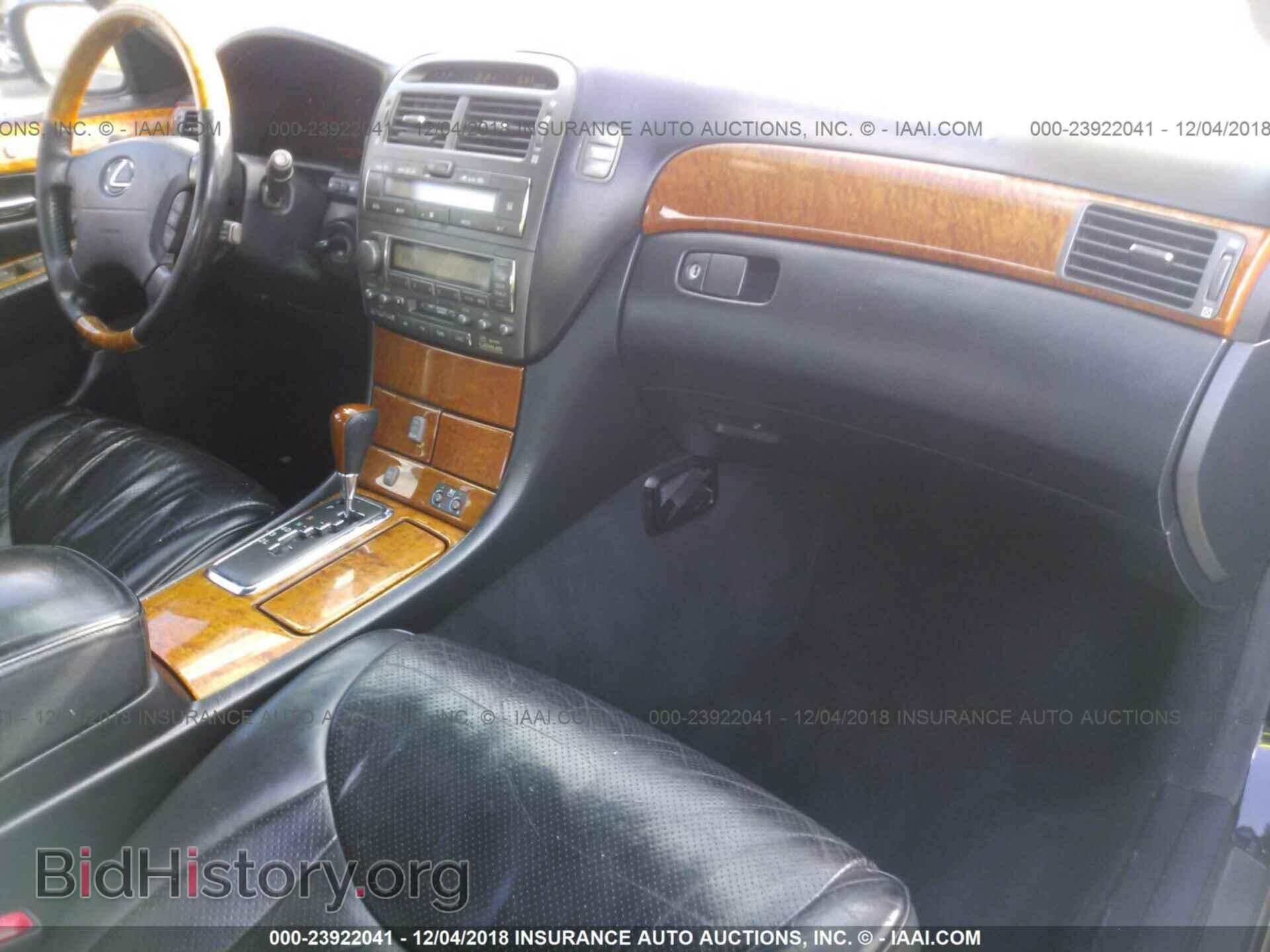 2003 LEXUS LS - VIN: JTHBN30F430102758 - Фото 5
