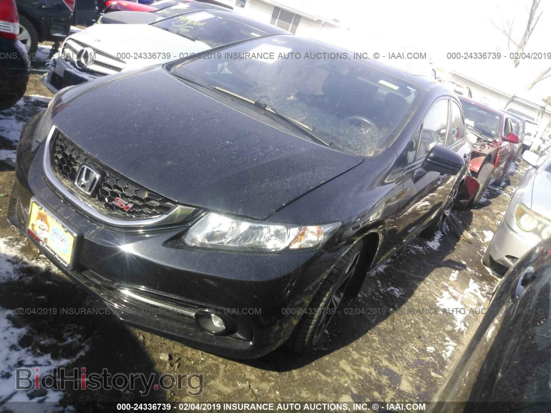 2014 HONDA CIVIC - VIN: 2HGFB6E5XEH704142 - Фото 2