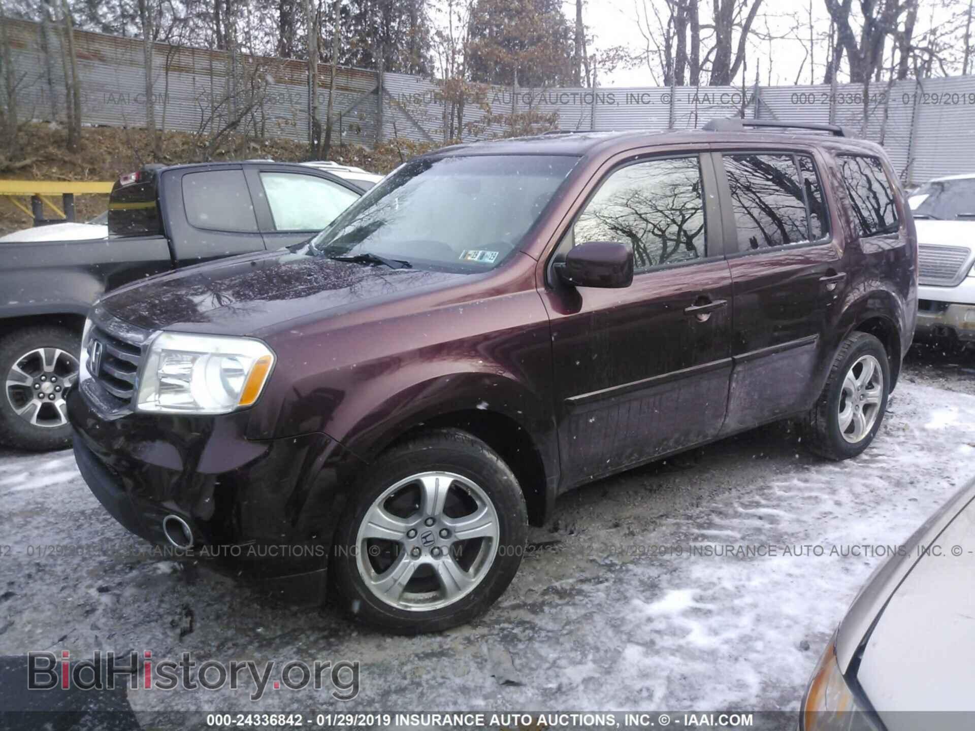 2012 HONDA PILOT - VIN: 5FNYF4H49CB026859 - Фото 2